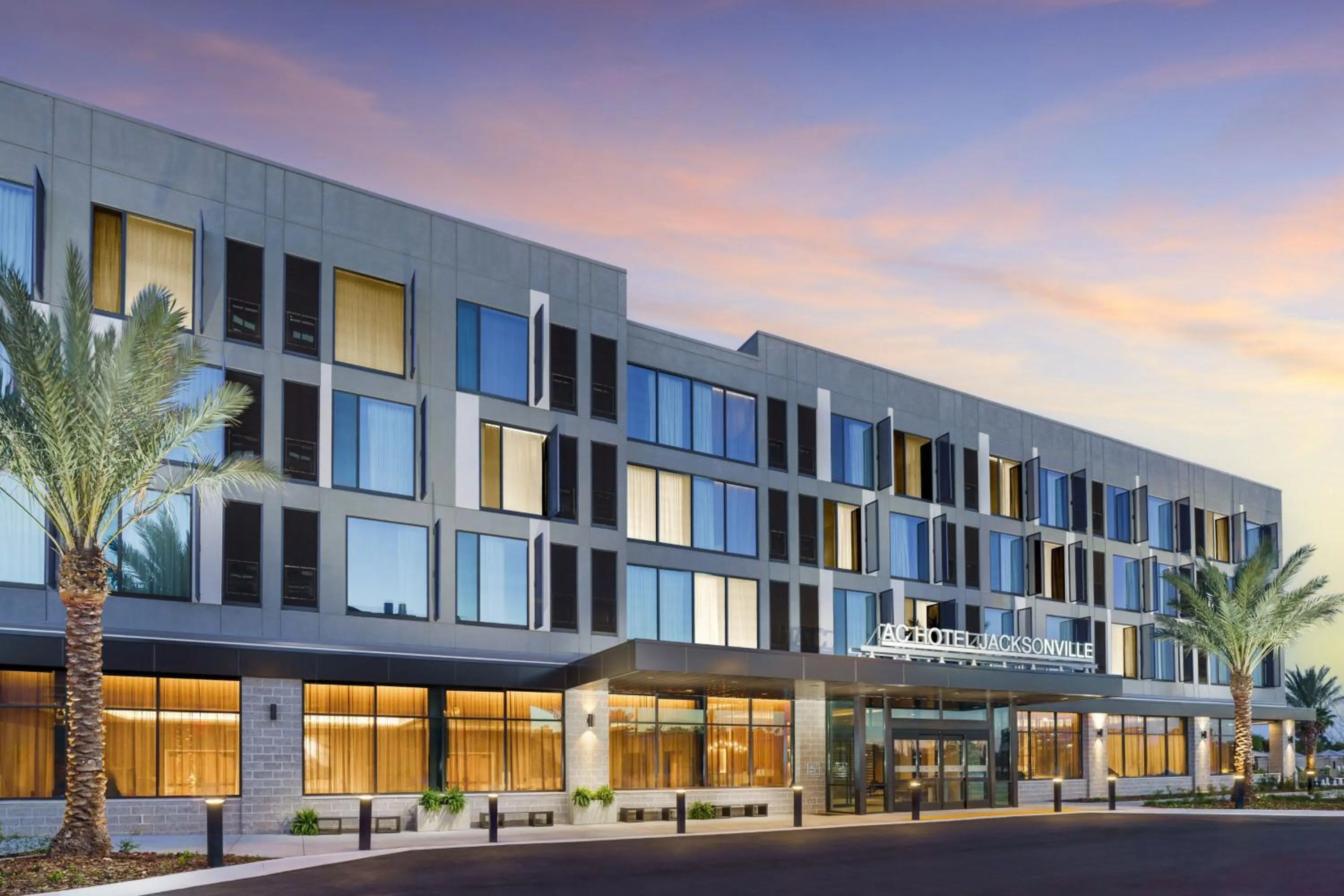 Property building in AC Hotel by Marriott Jacksonville St Johns Town Center