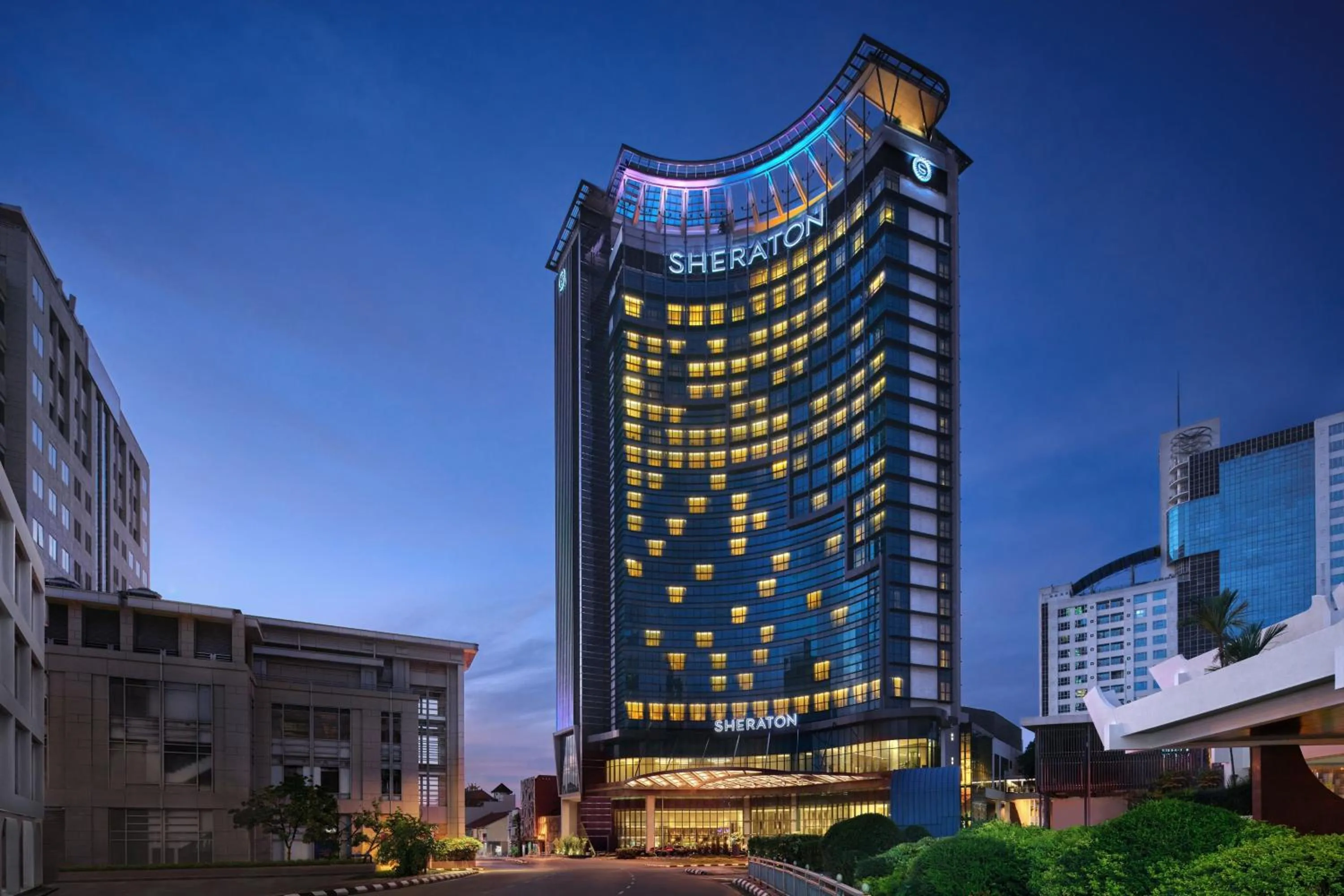 Property building in Sheraton Kuching Hotel