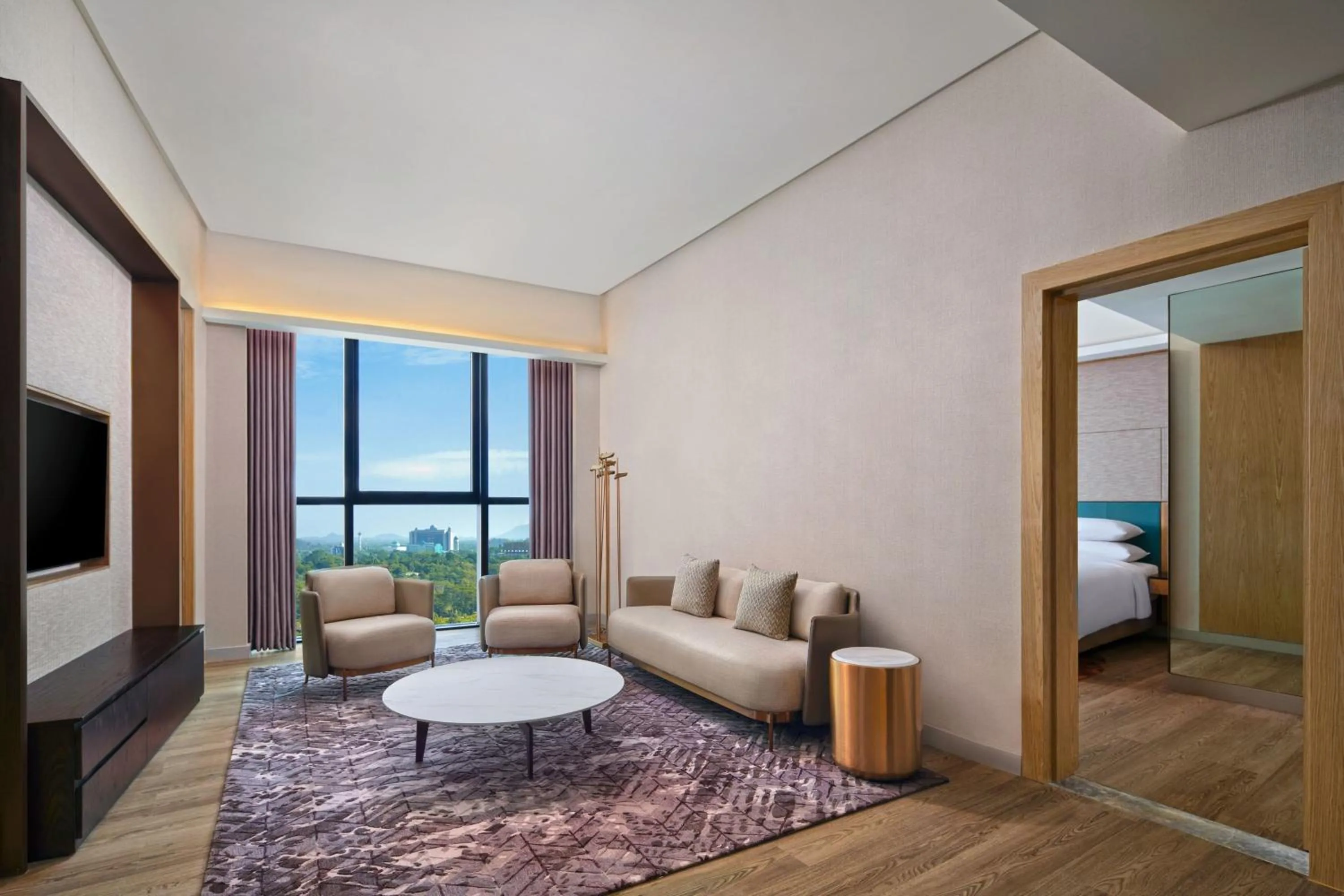 Living room in Sheraton Kuching Hotel