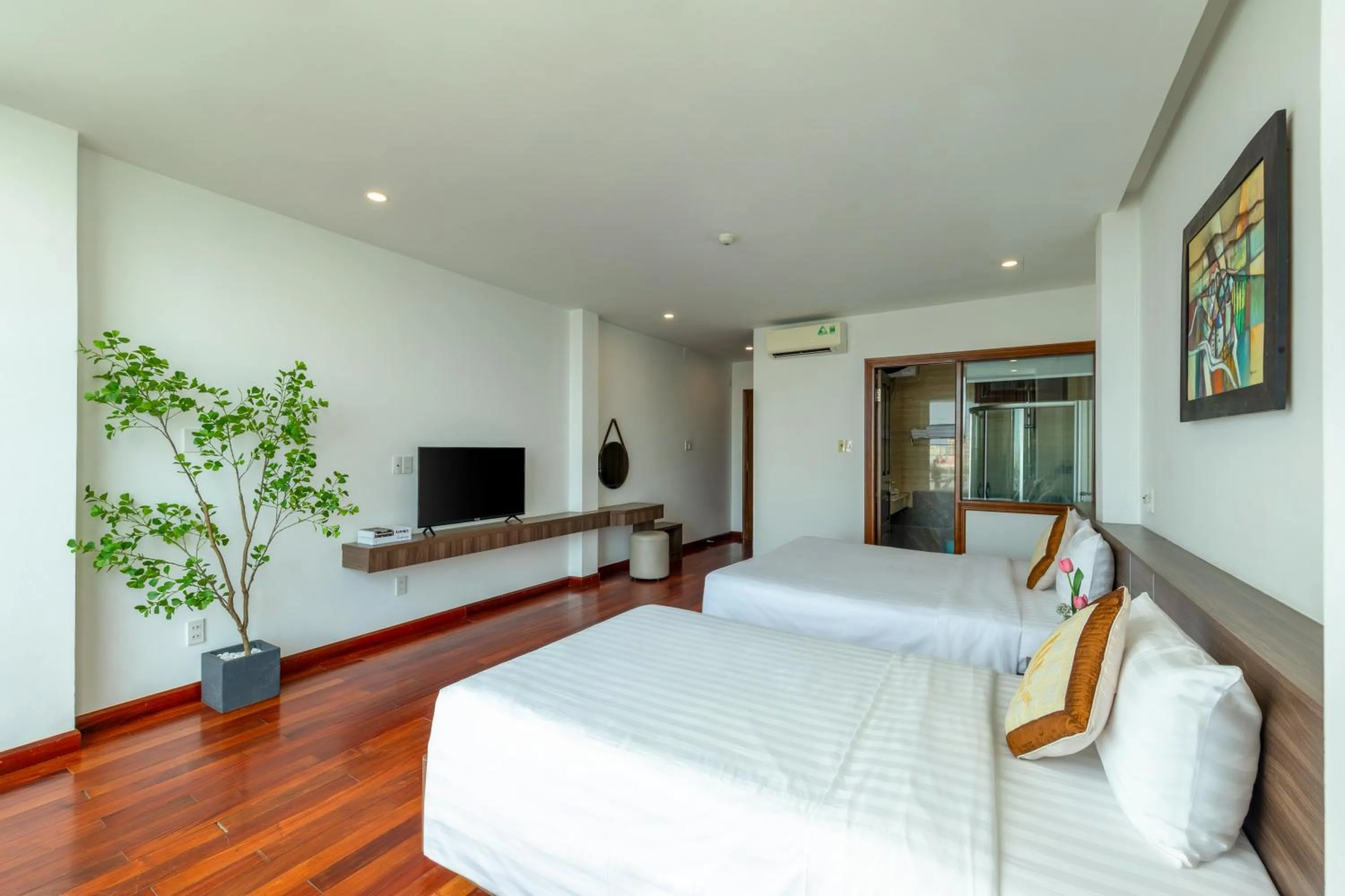 Bedroom in Hoang Linh Riverside Hotel Danang