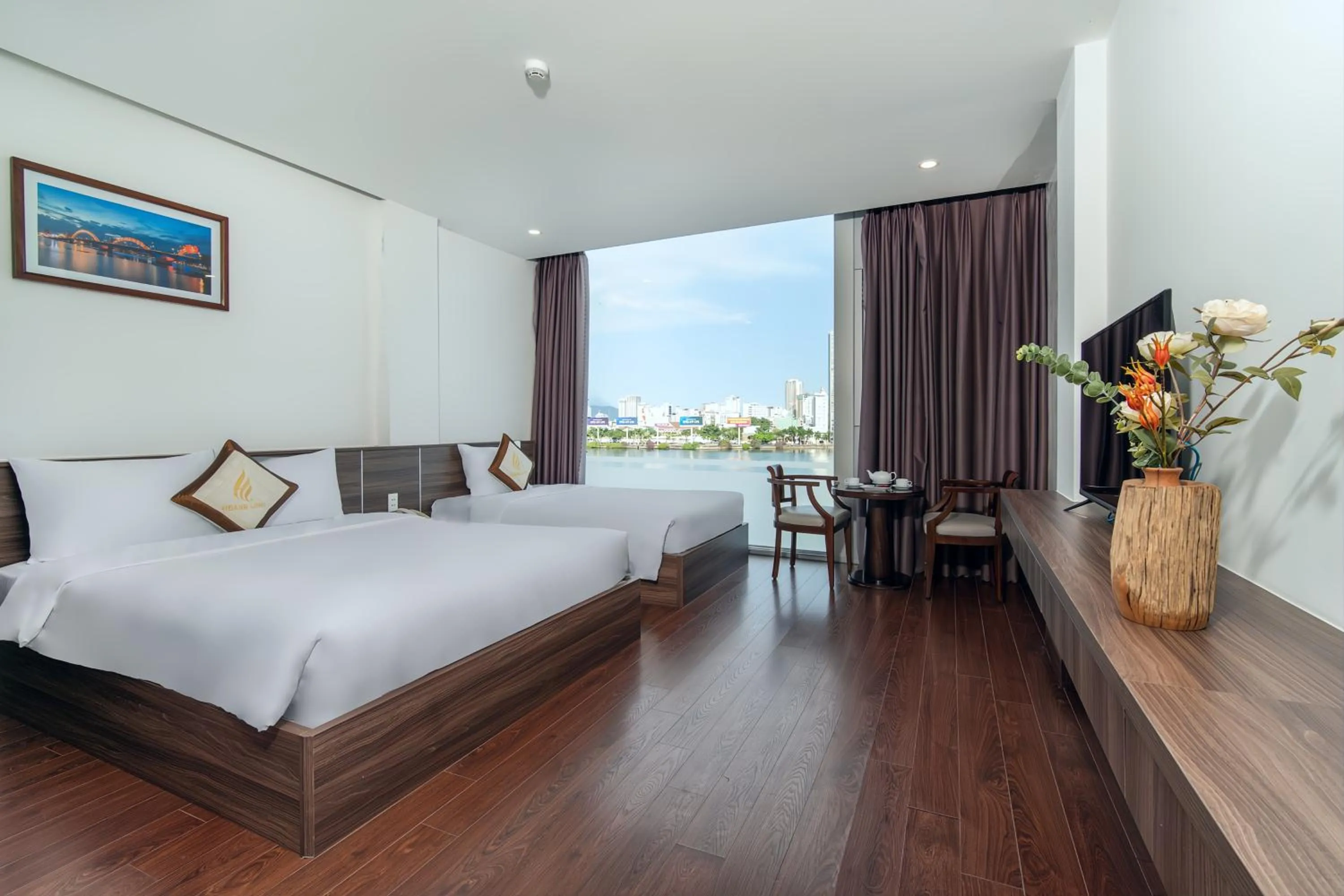 View (from property/room) in Hoang Linh Riverside Hotel Danang