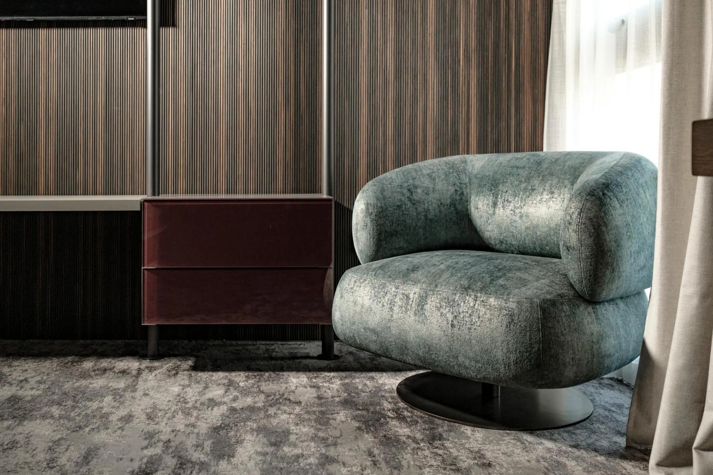 Seating area in Fitch Hotel