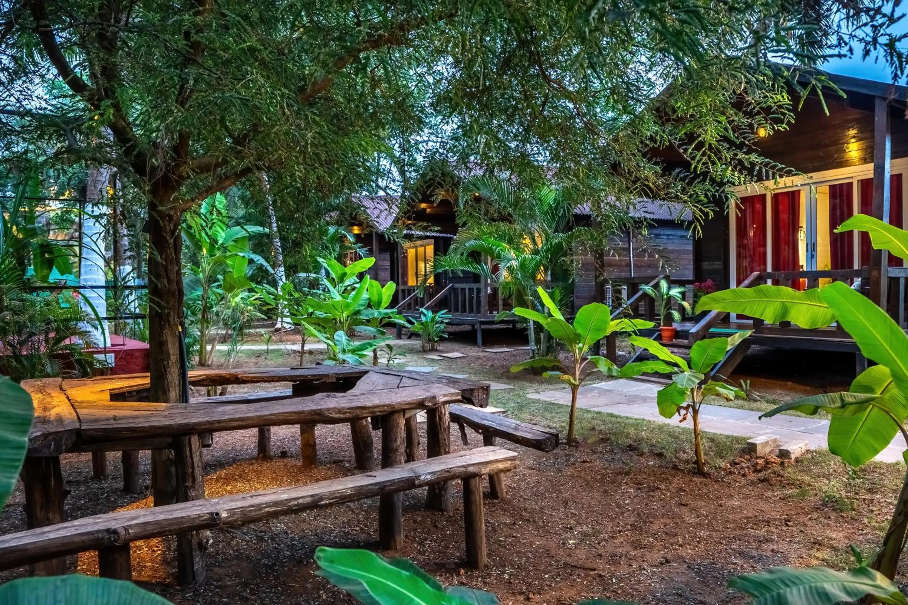 Garden in The Exotica Agonda