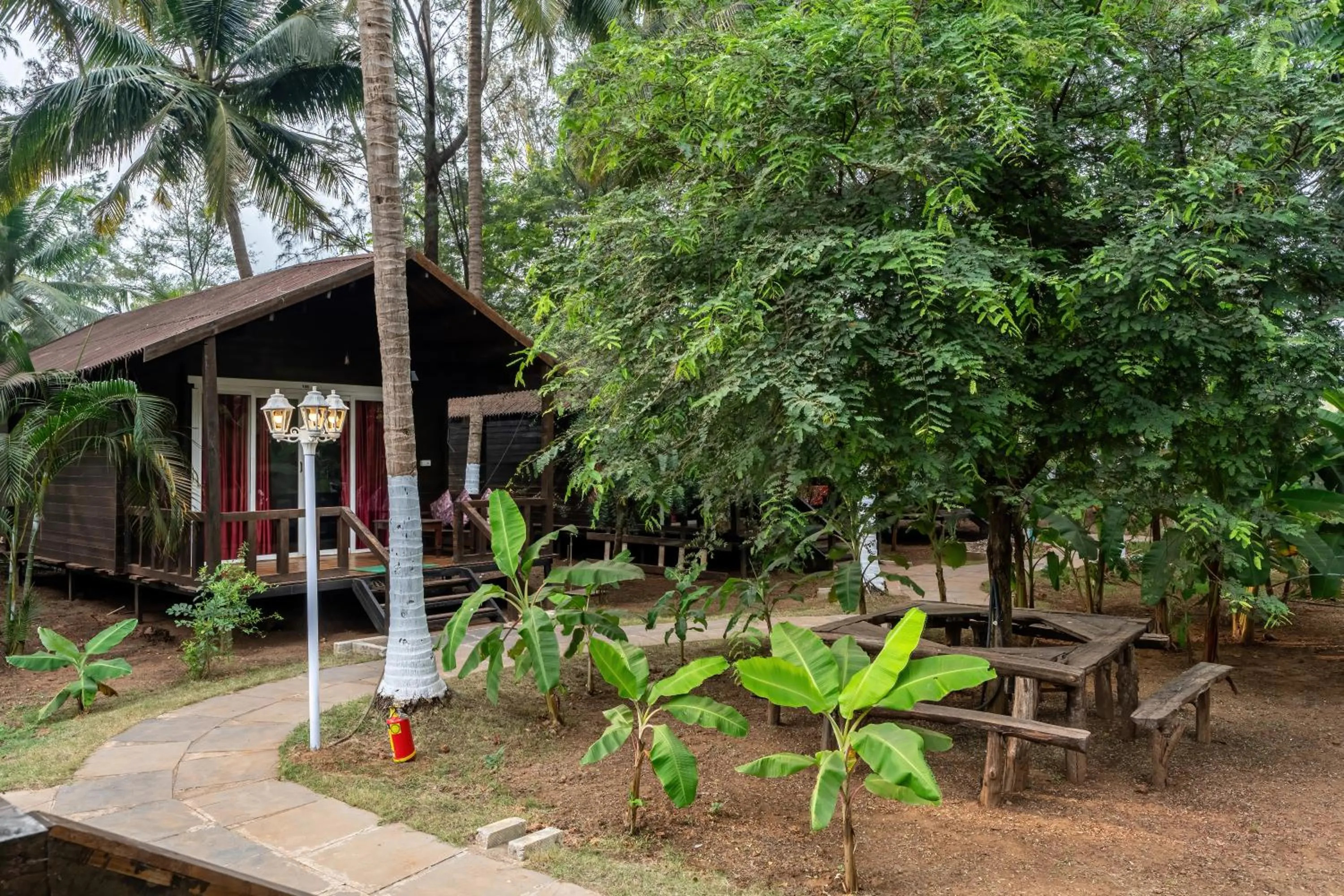 Garden in The Exotica Agonda