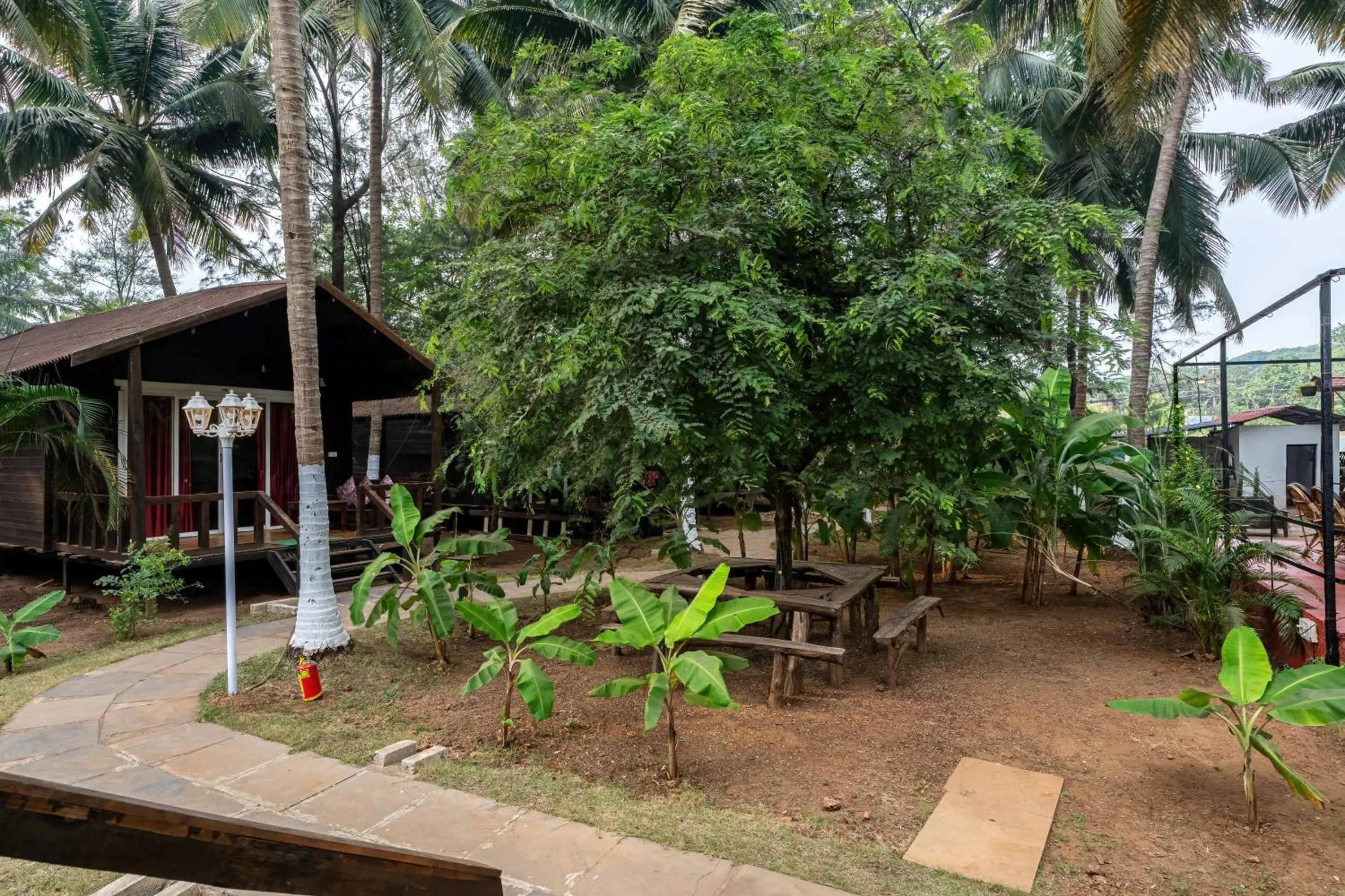 Garden in The Exotica Agonda