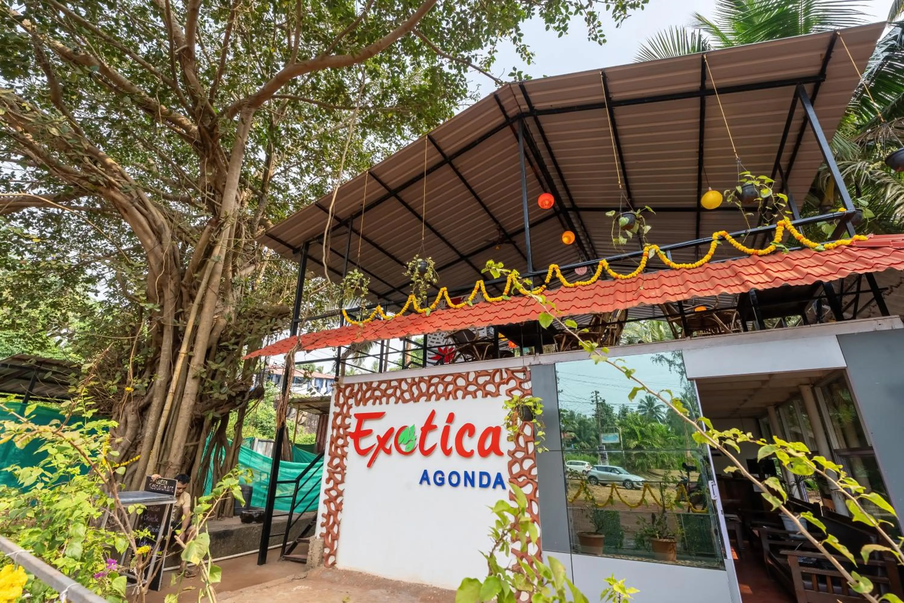 Facade/entrance in The Exotica Agonda
