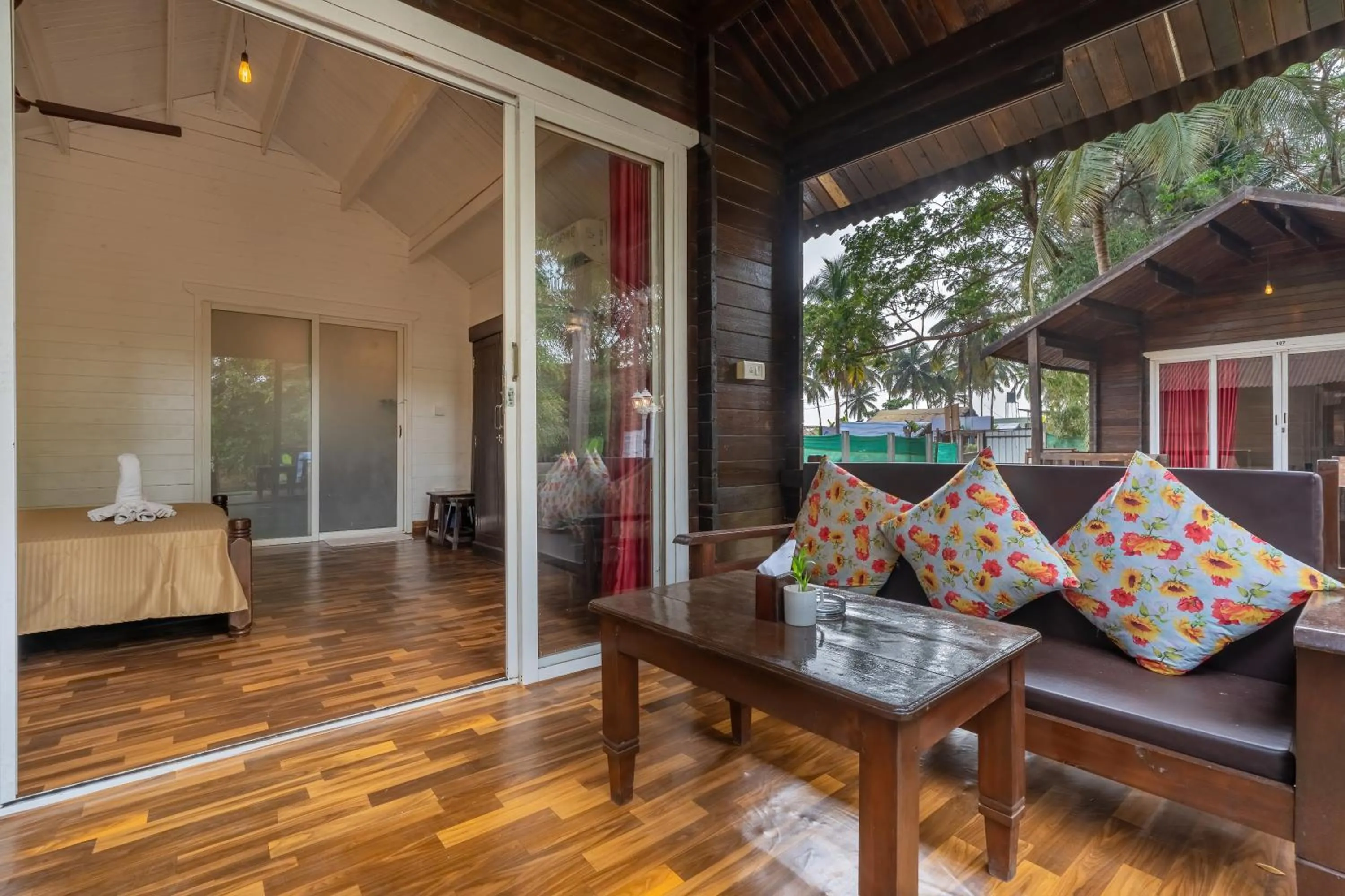 Balcony/Terrace in The Exotica Agonda