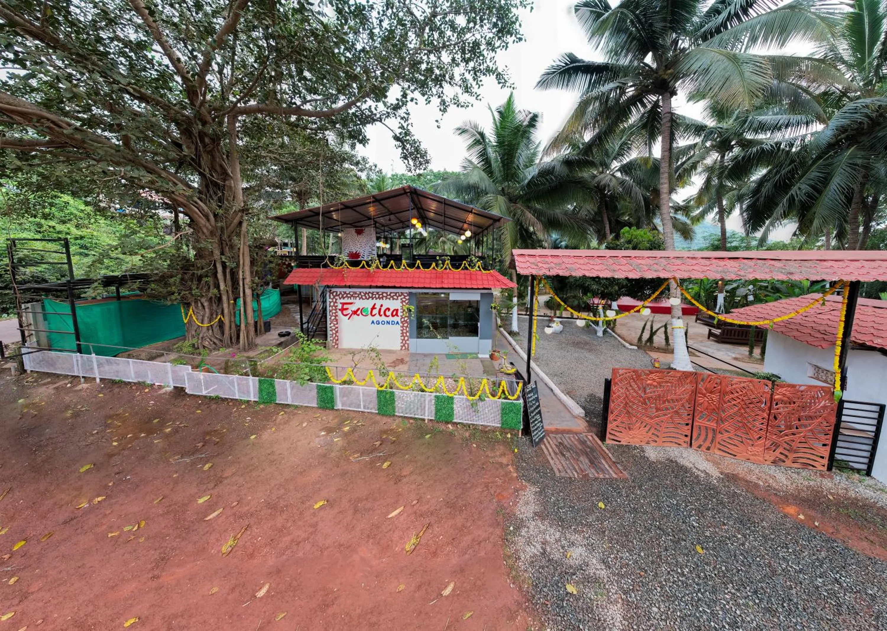 Facade/entrance in The Exotica Agonda