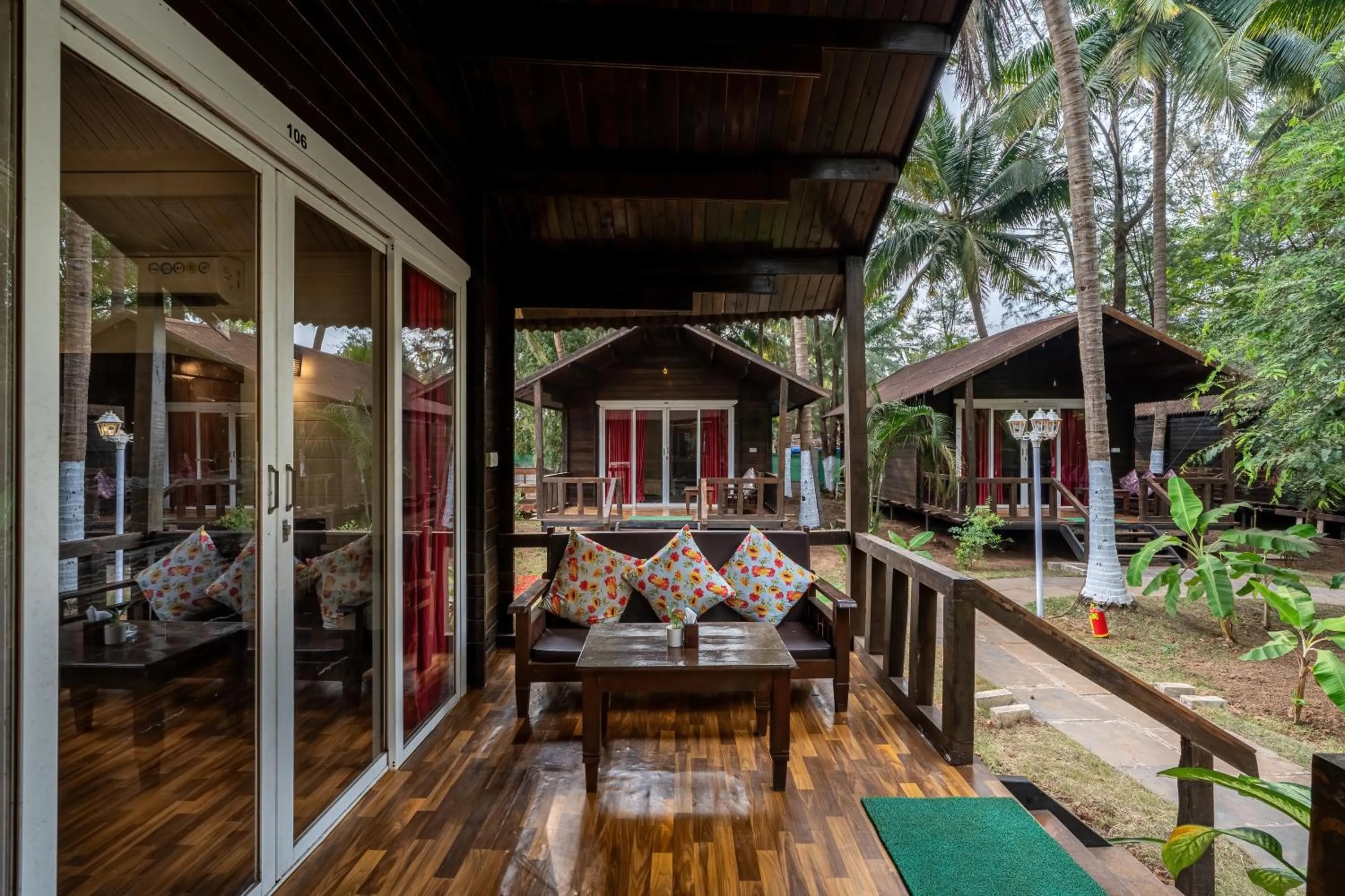 Balcony/Terrace in The Exotica Agonda