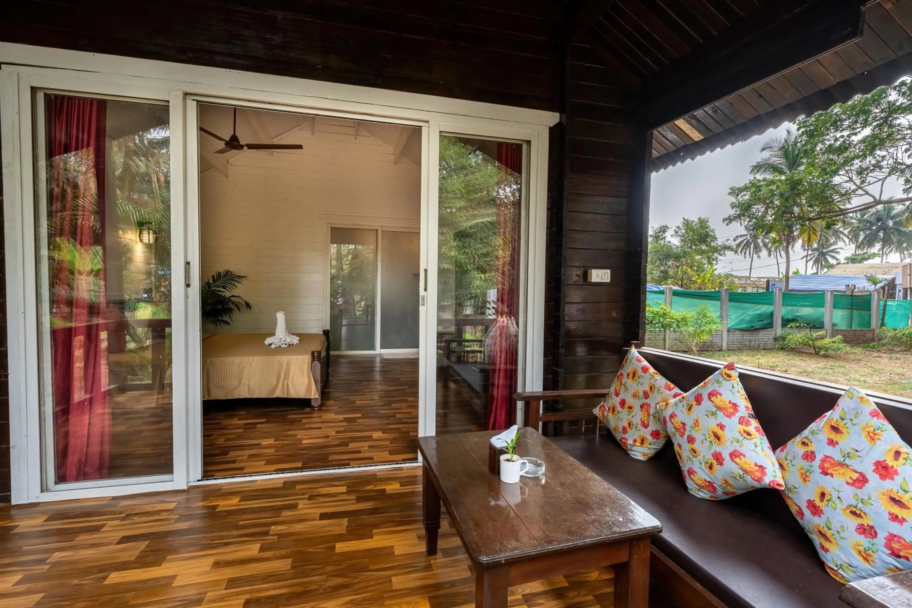 Balcony/Terrace in The Exotica Agonda