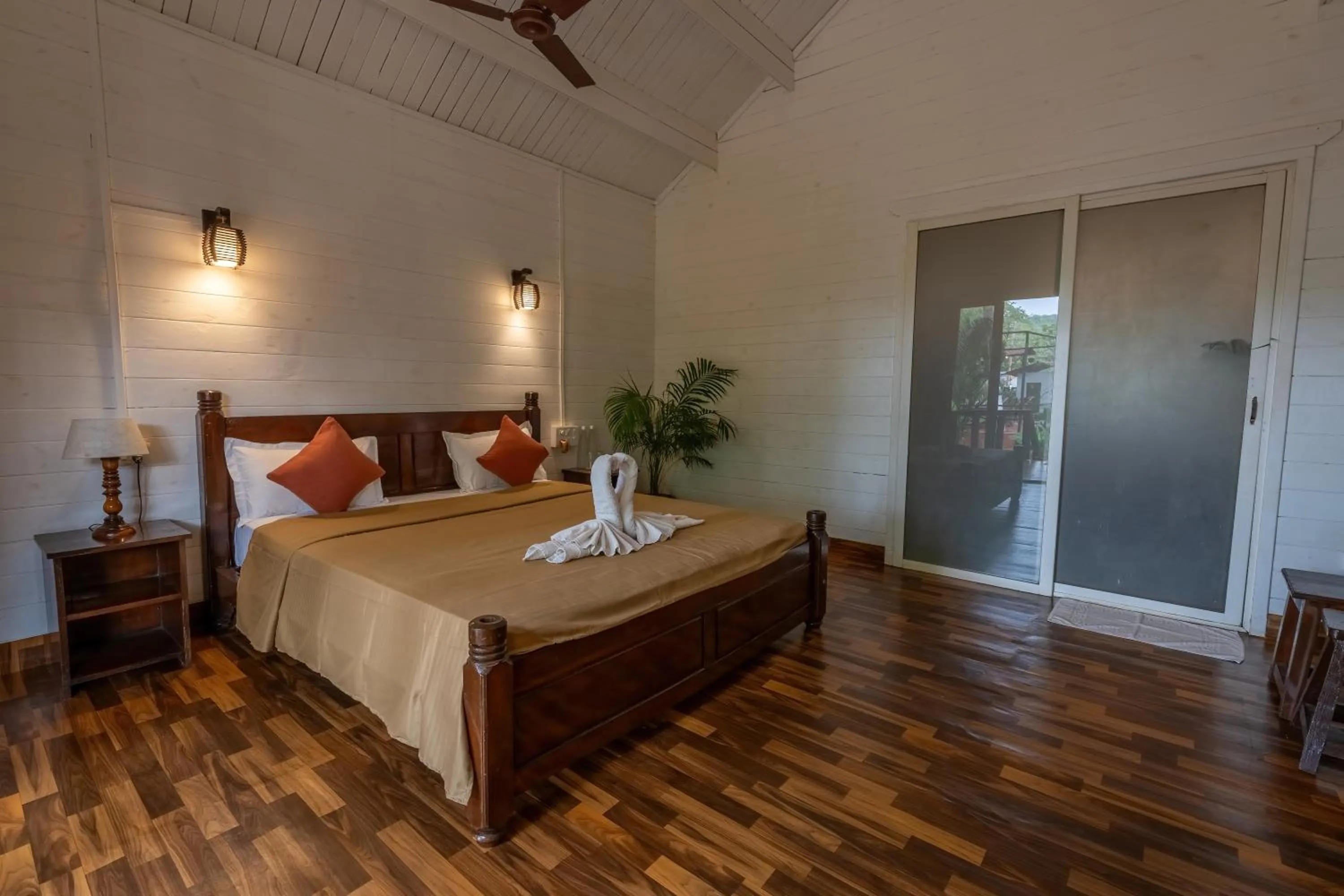 Bedroom in The Exotica Agonda