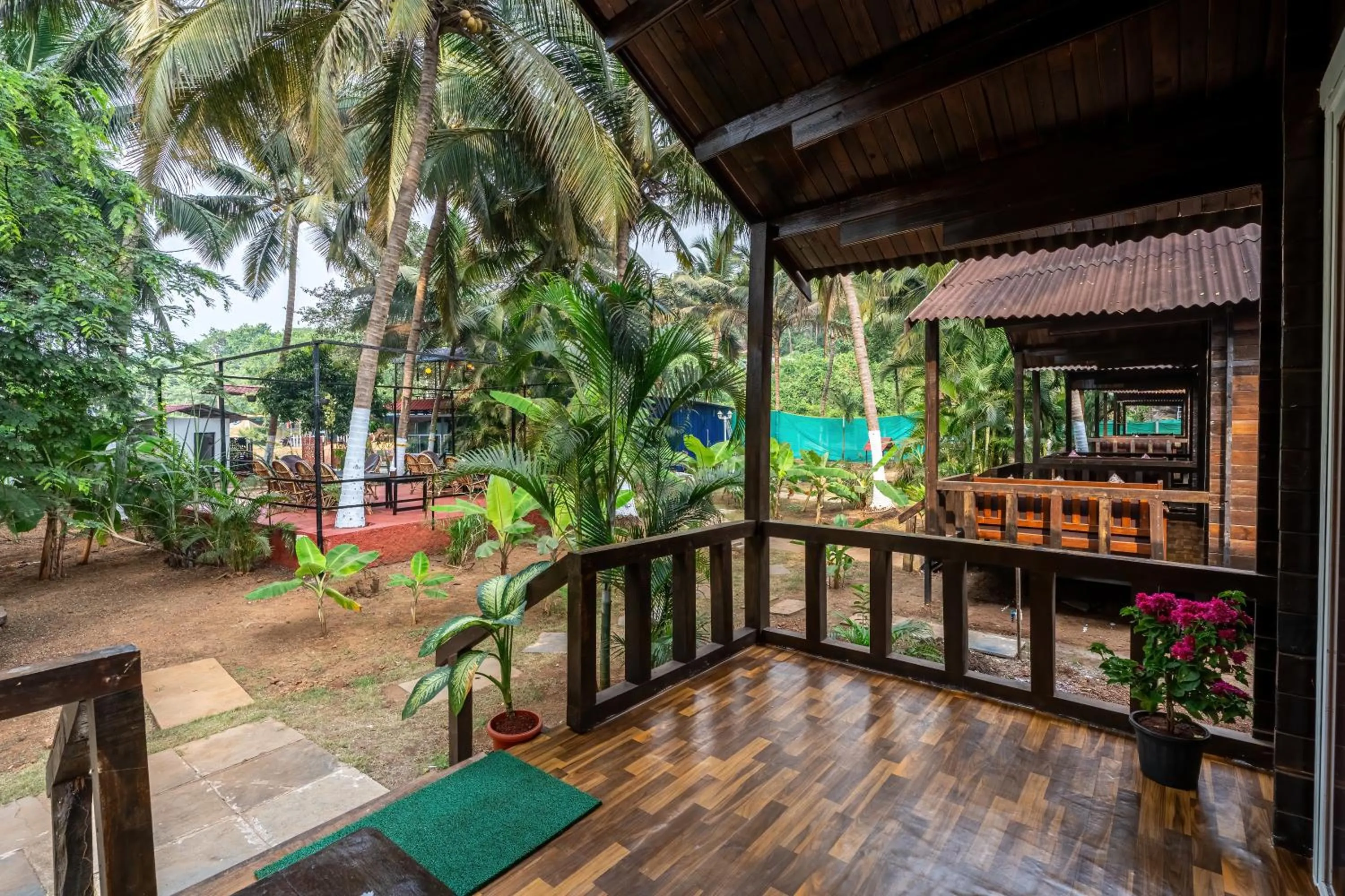 Balcony/Terrace in The Exotica Agonda