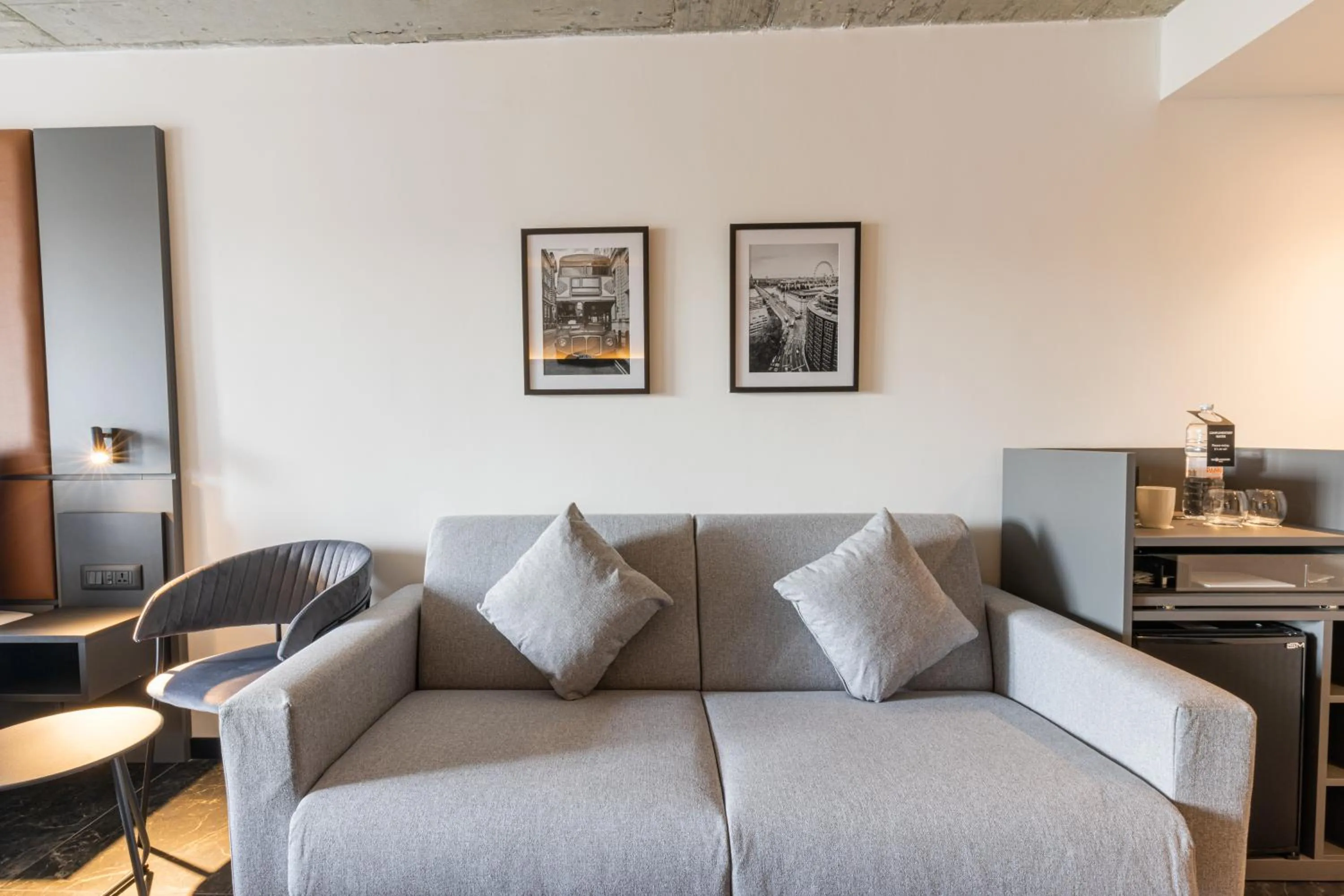 Seating area in The Londoner Hotel St. Julian's