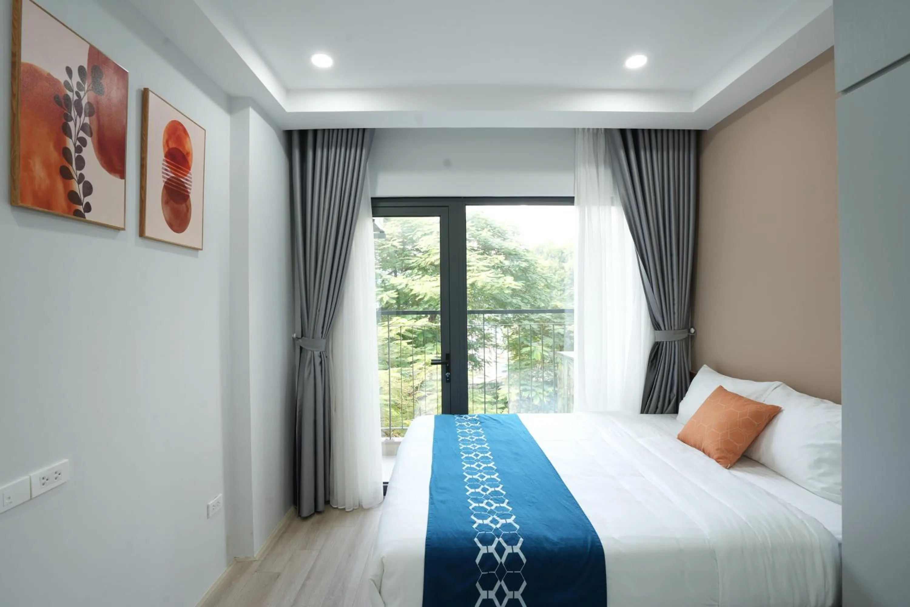 Bedroom, Bed in FLESTA Núi Trúc