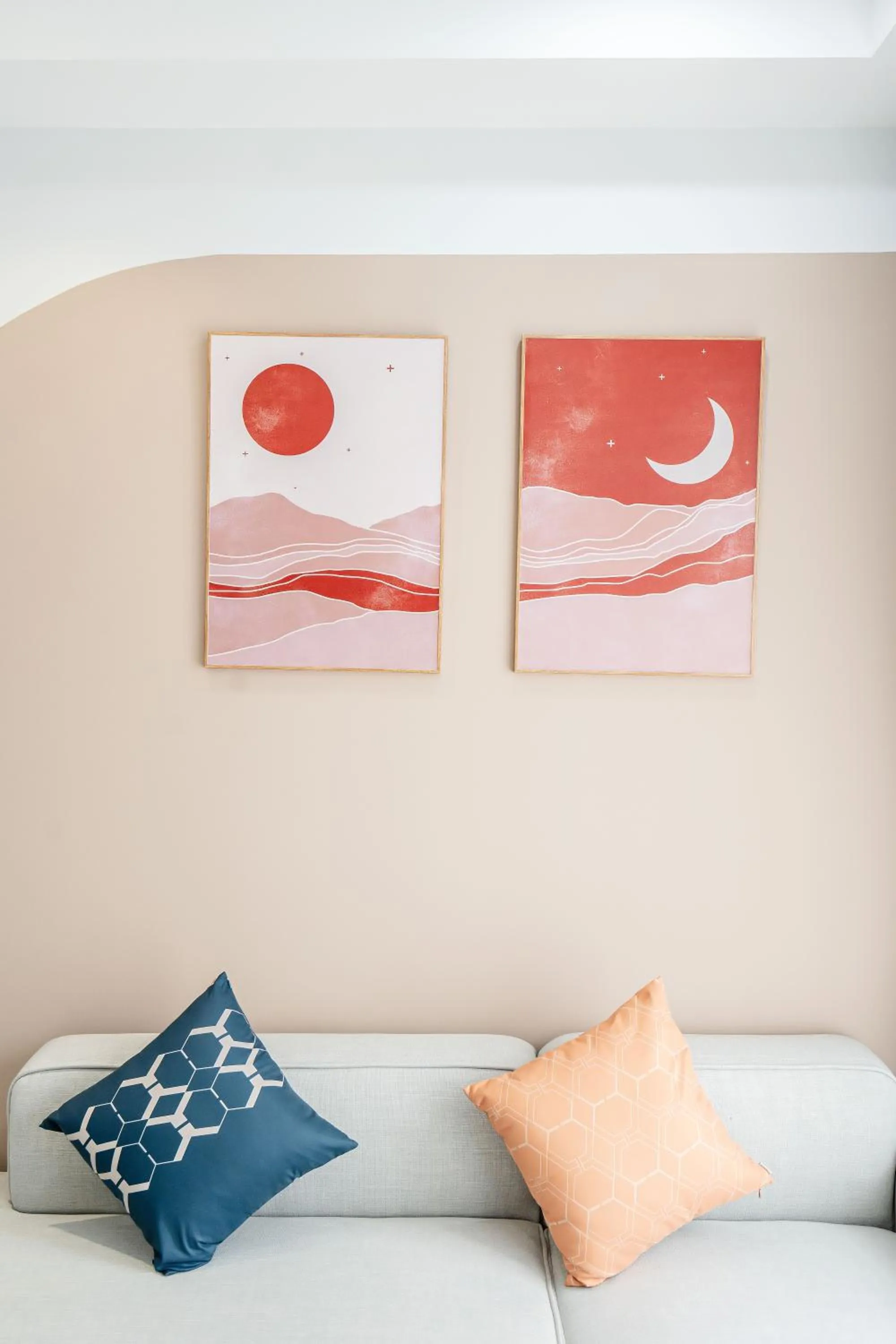 Decorative detail in FLESTA Núi Trúc