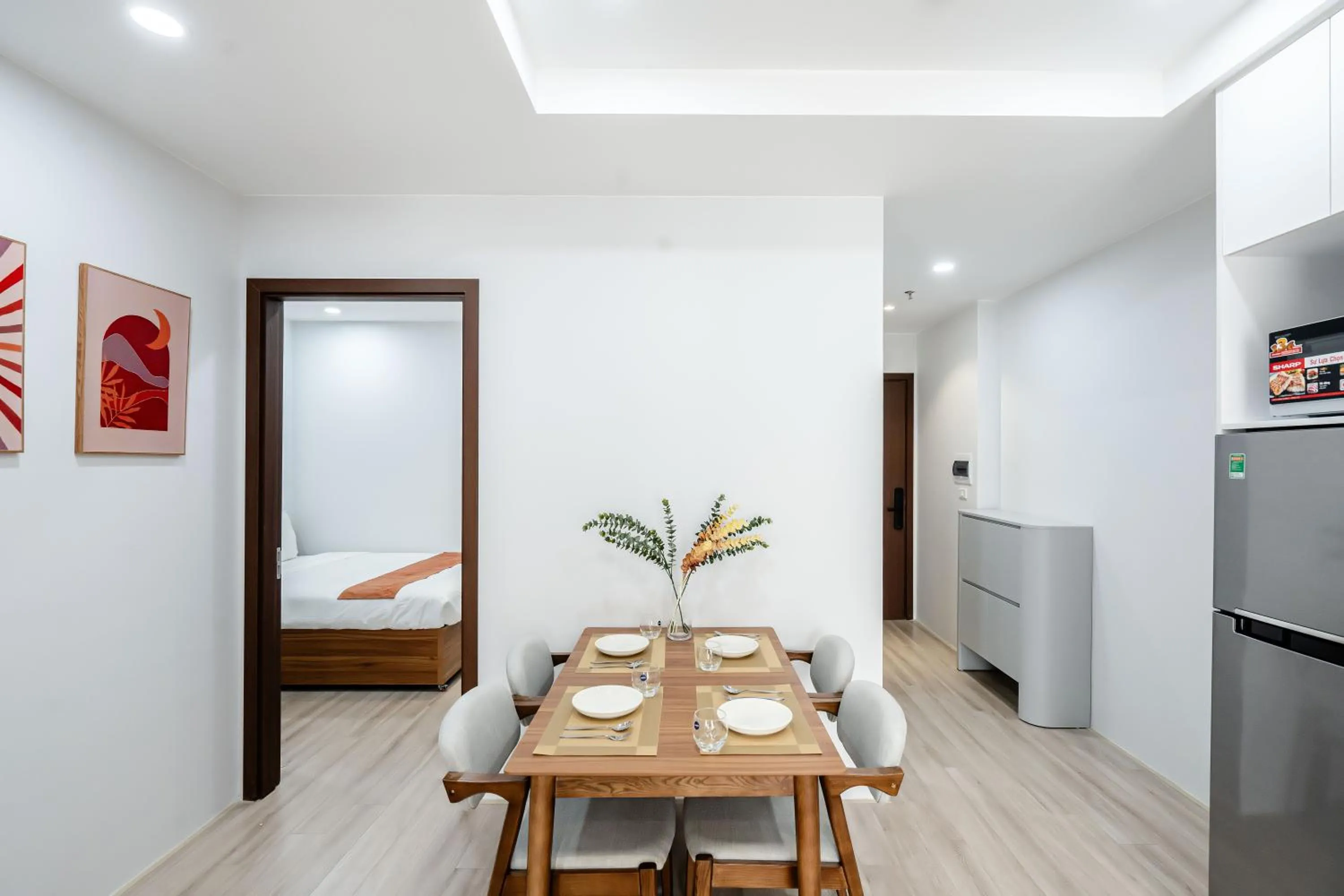 Dining area in FLESTA Núi Trúc