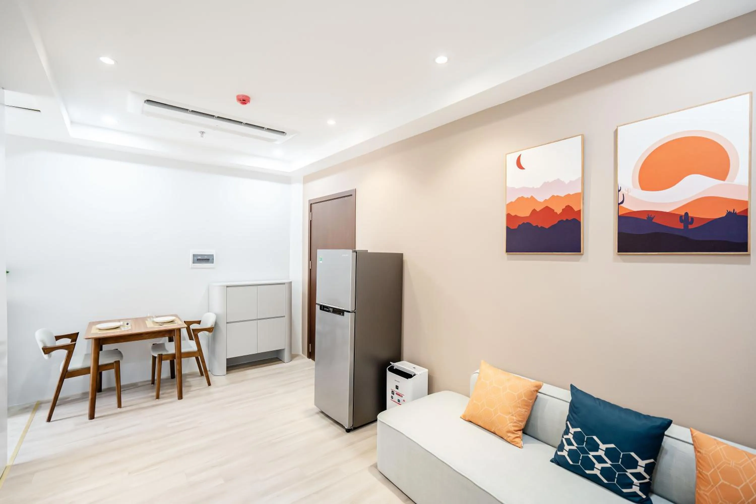 Living room in FLESTA Núi Trúc