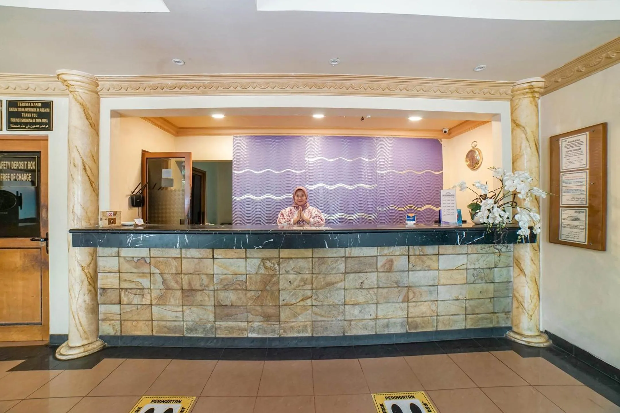 Lobby or reception in Hotel Kalisma by Alia