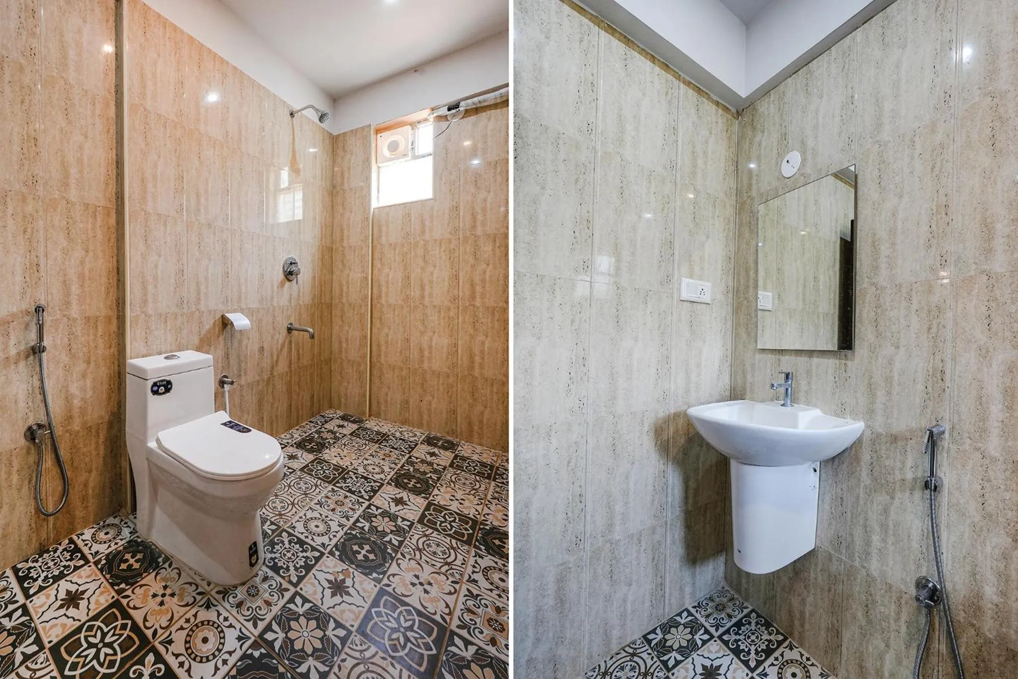 Bathroom in FabHotel Tree Suites - Nr Reva University