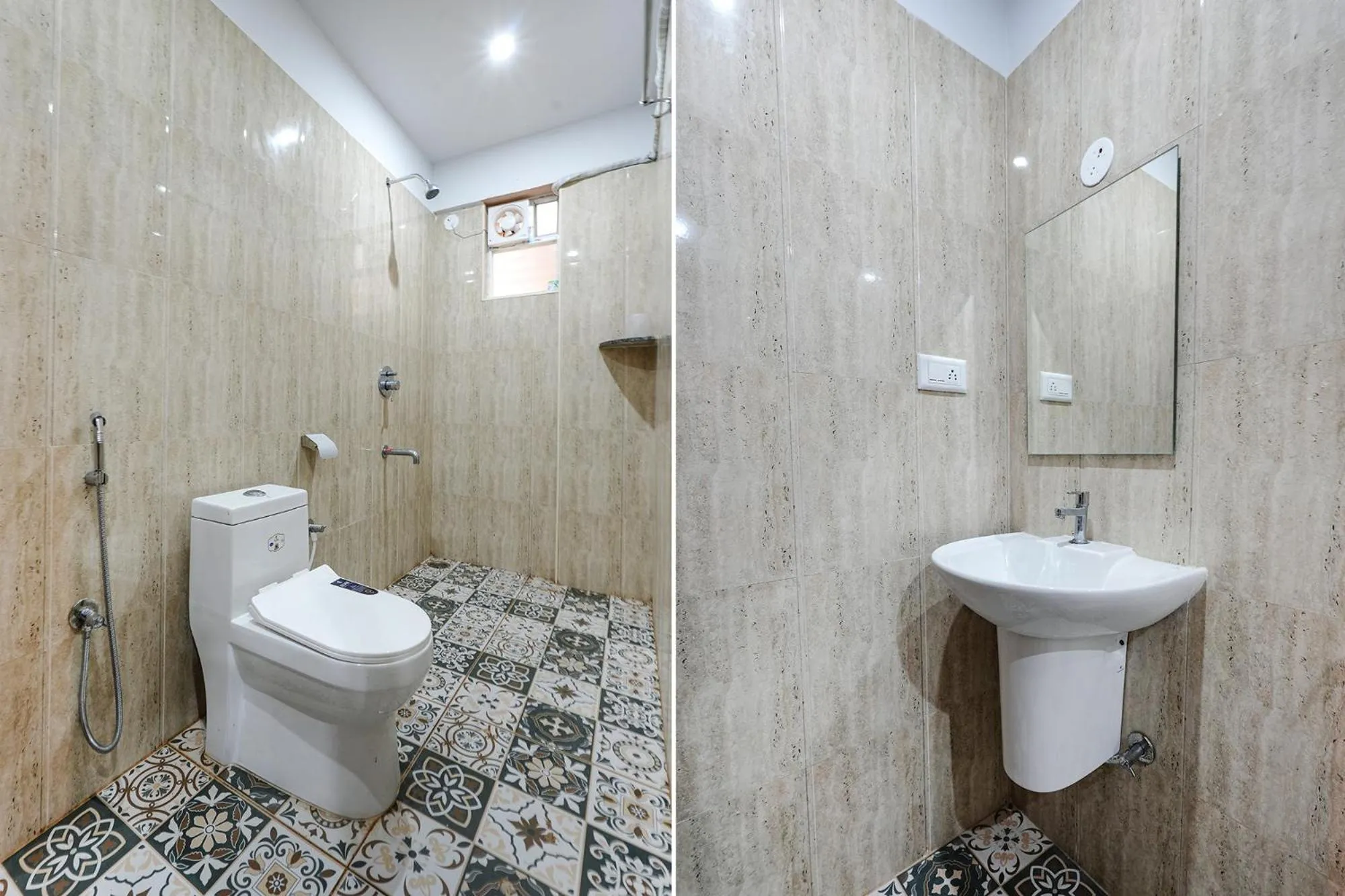 Bathroom in FabHotel Tree Suites - Nr Reva University