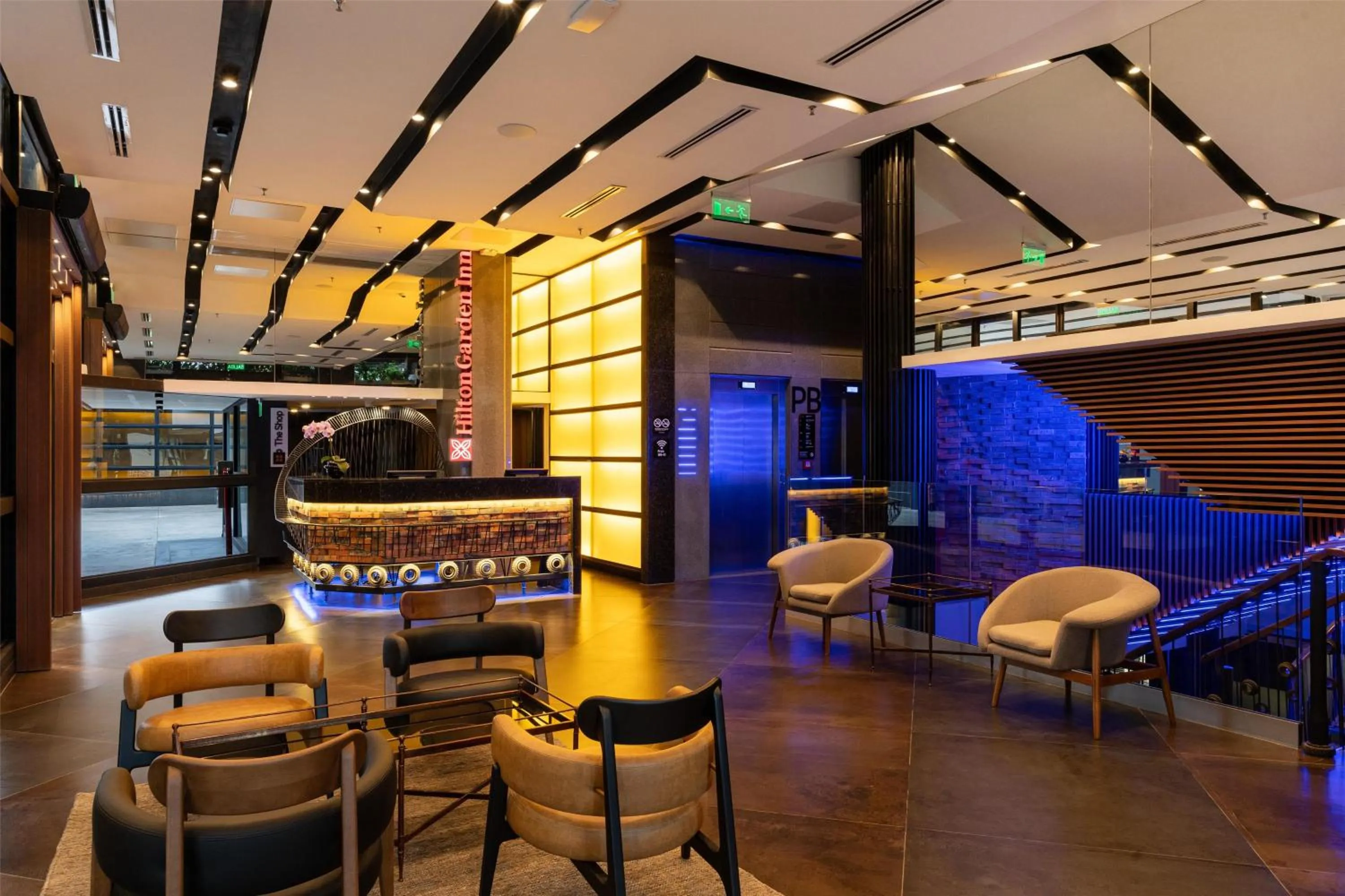 Lobby or reception in Hilton Garden Inn Asuncion Aviadores Del Chaco