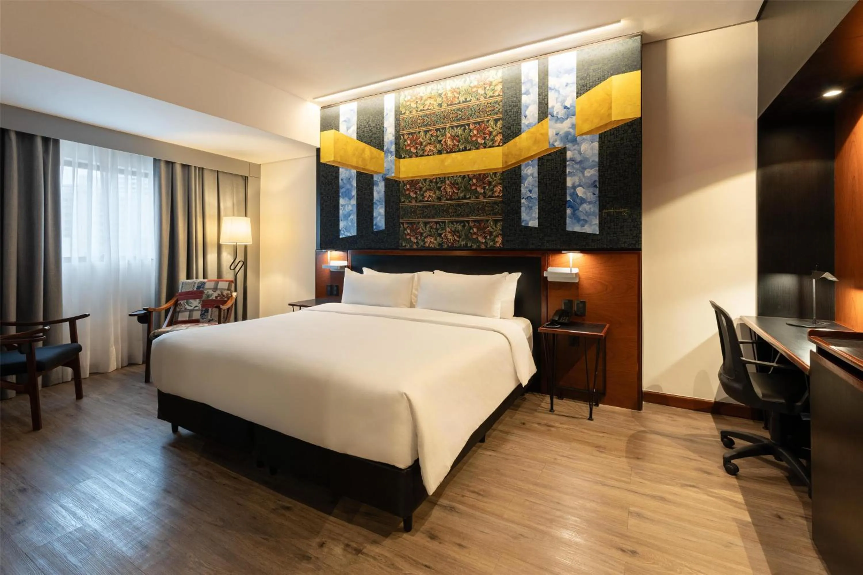 Bed in Hilton Garden Inn Asuncion Aviadores Del Chaco