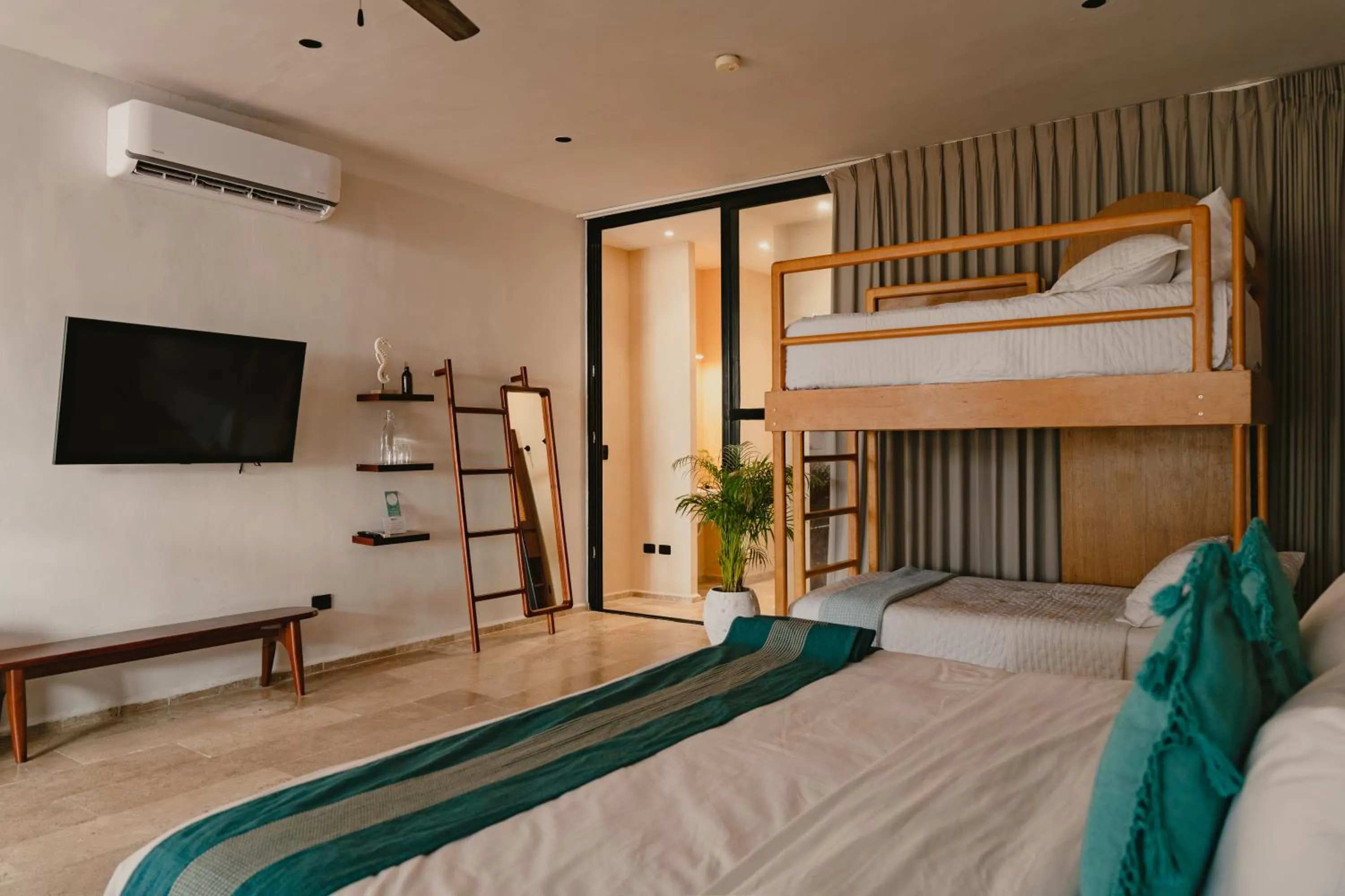 Property building, Bed in Totem Beach Club - Celestun