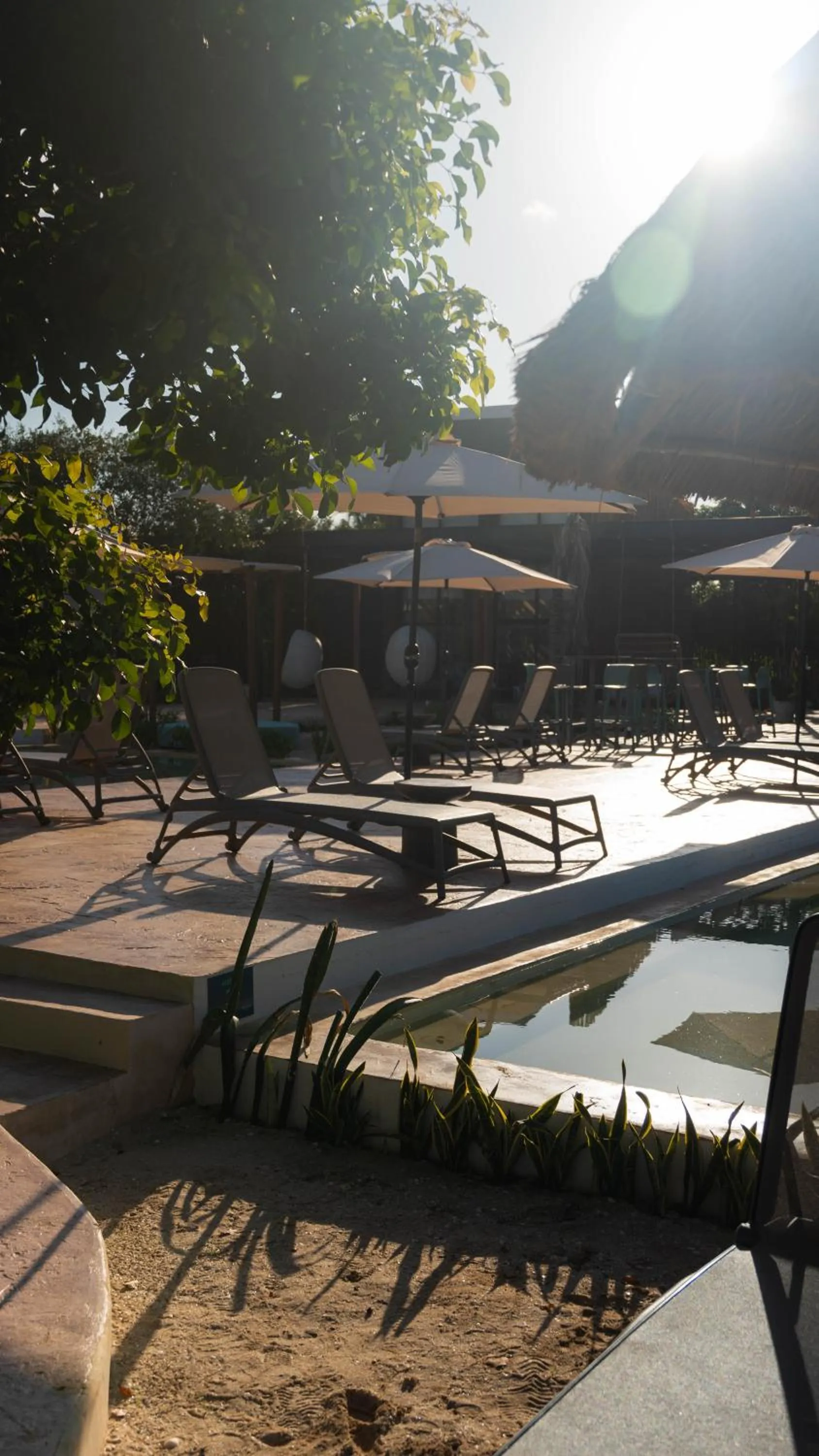 Patio in Totem Beach Club - Celestun