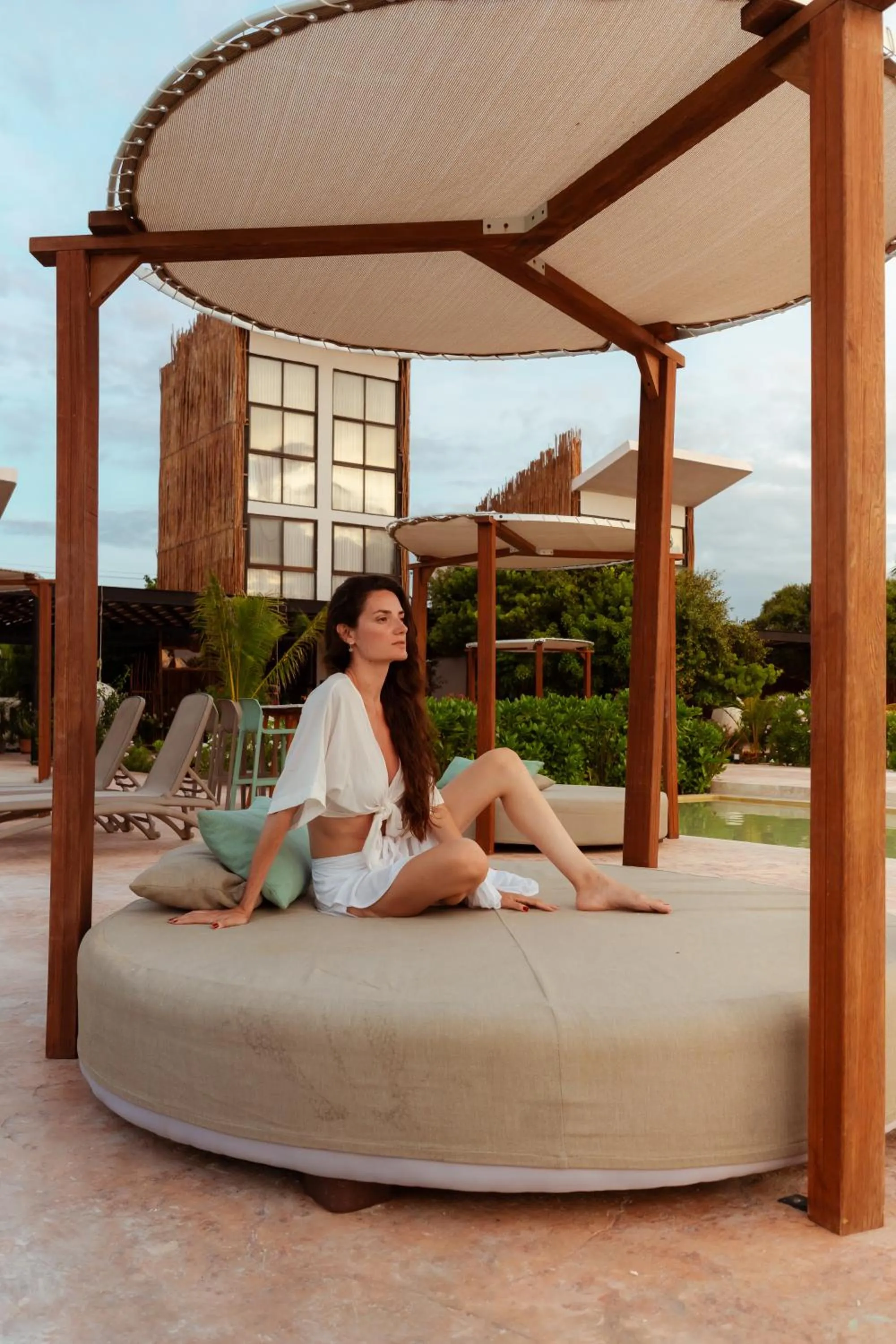 Facade/entrance in Totem Beach Club - Celestun