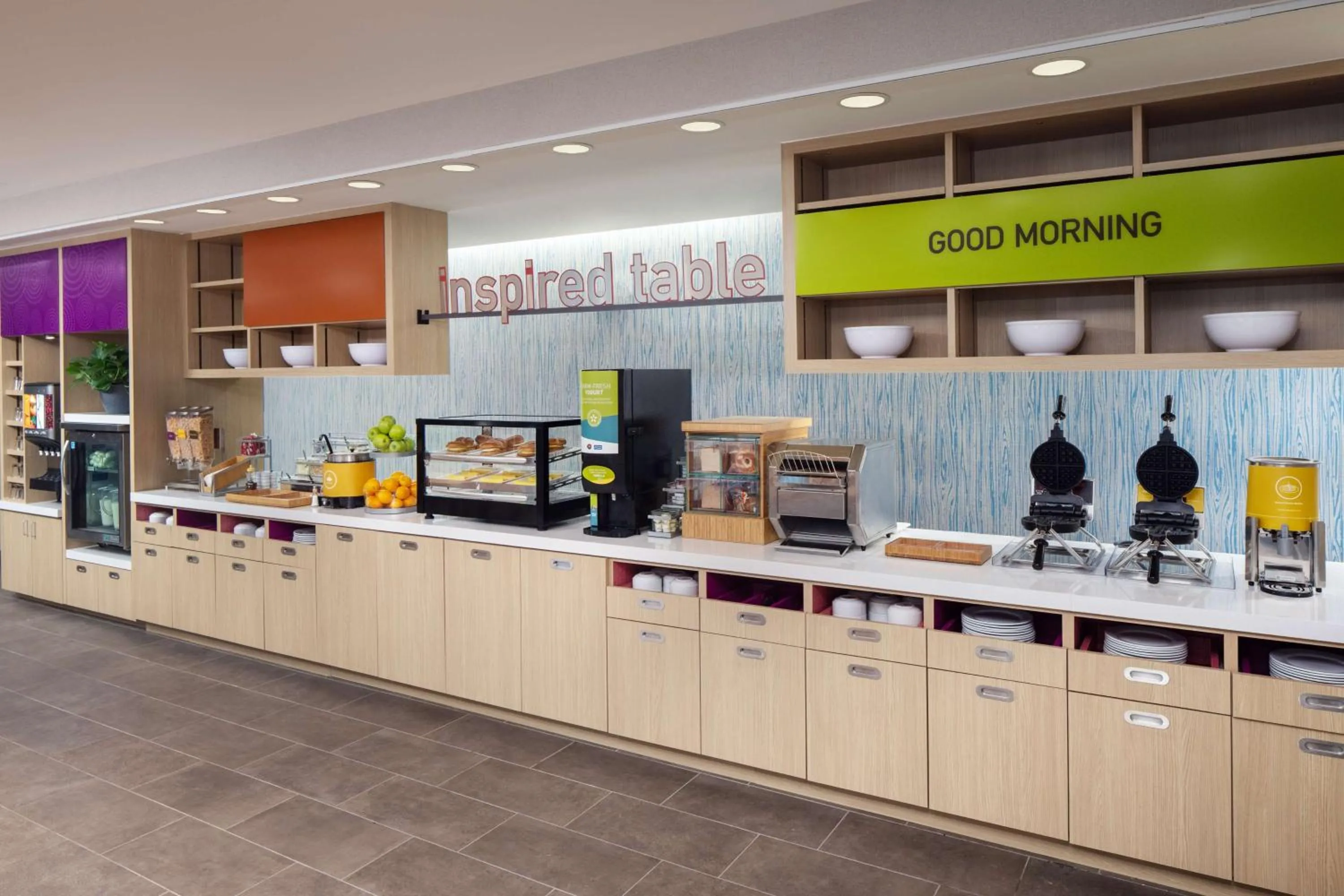 Breakfast in Home2 Suites By Hilton Wilmington Medical Park Downtown