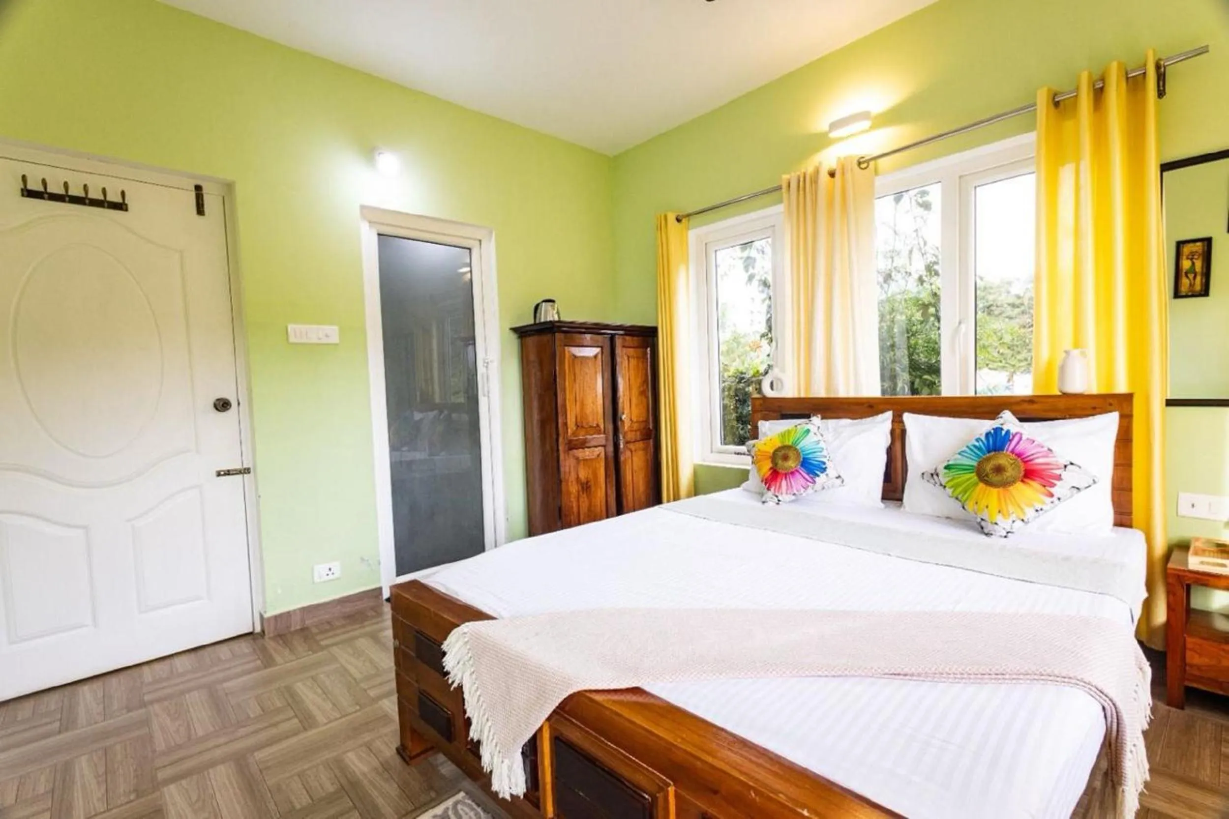 Bed in Moonlight Chillers By LexStays