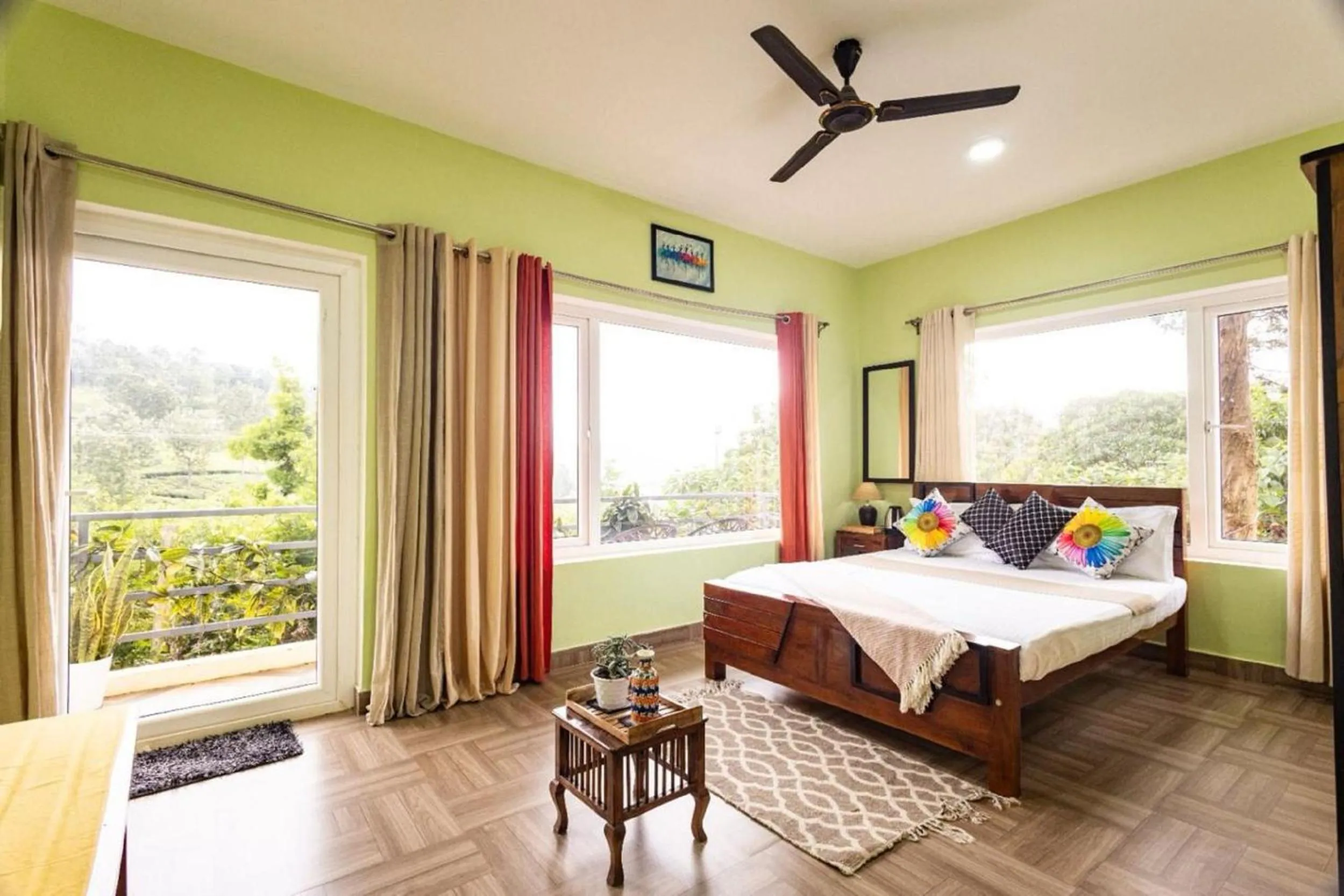 Bed in Moonlight Chillers By LexStays