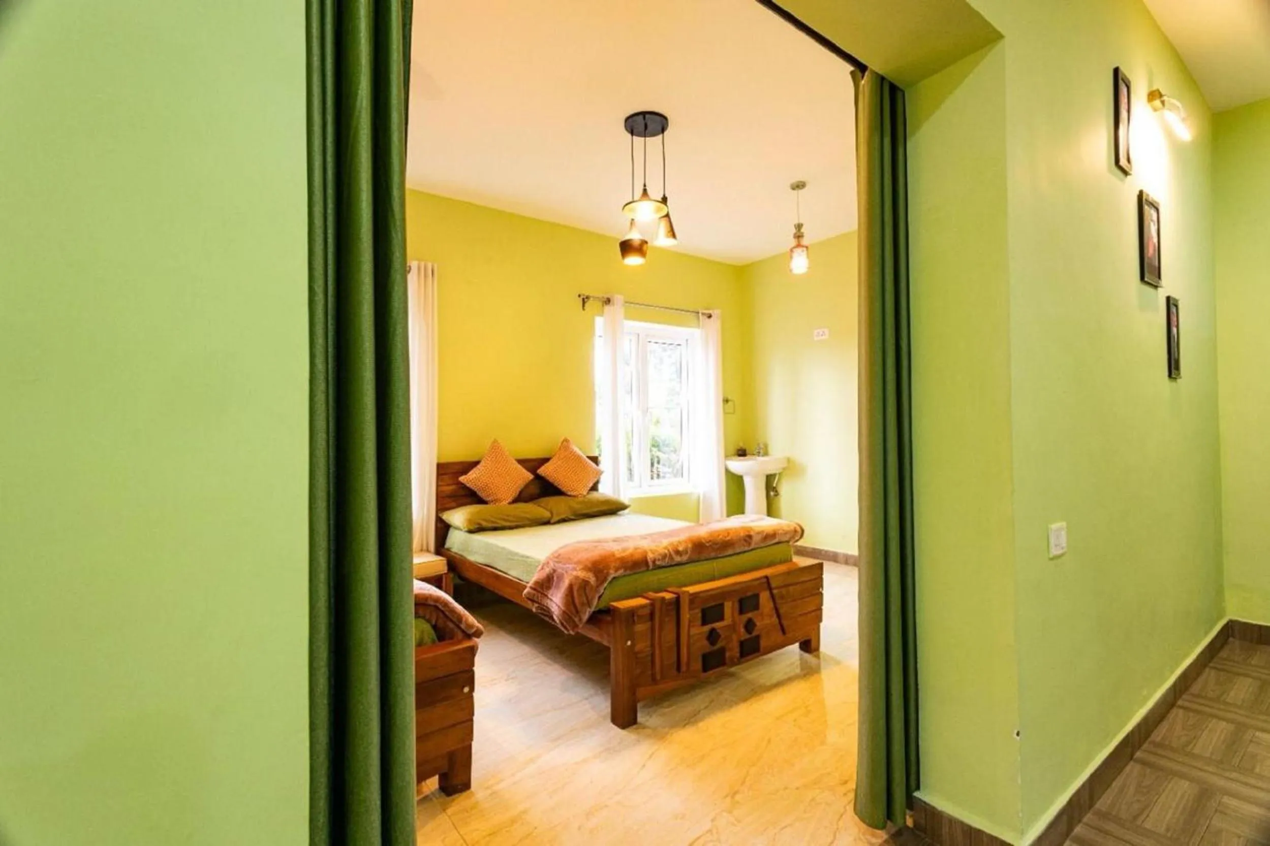 Property building, Bed in Moonlight Chillers By LexStays