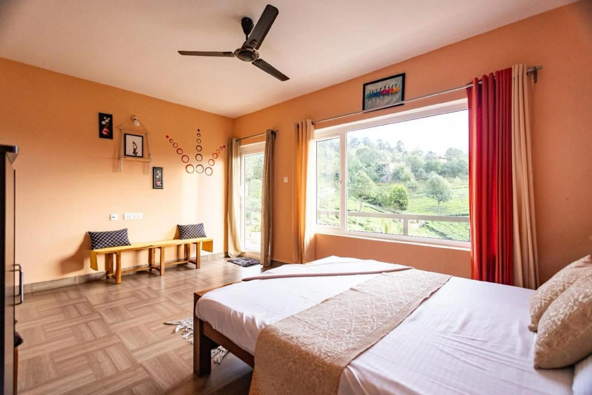 Bed in Moonlight Chillers By LexStays