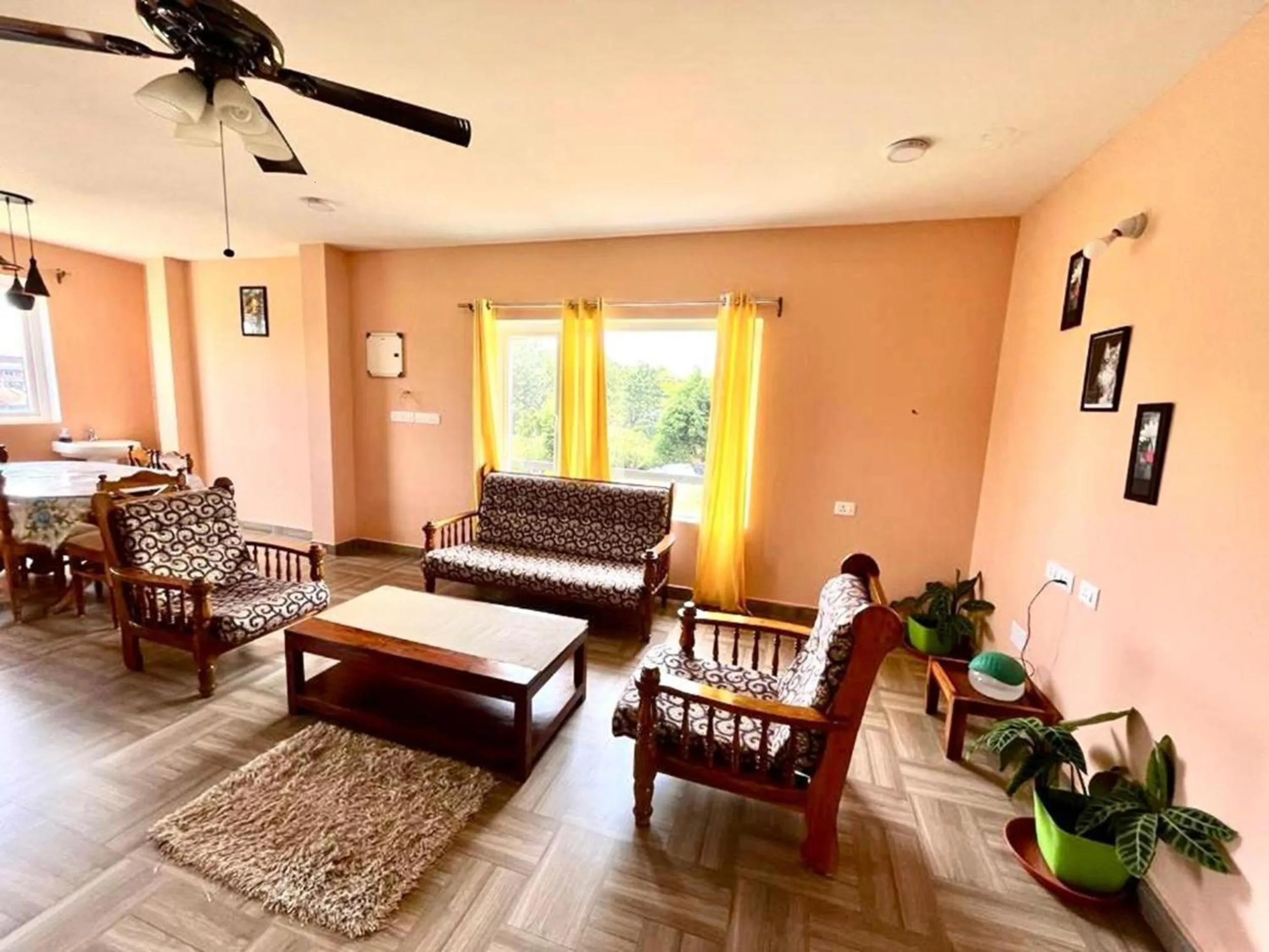 Living room in Moonlight Chillers By LexStays