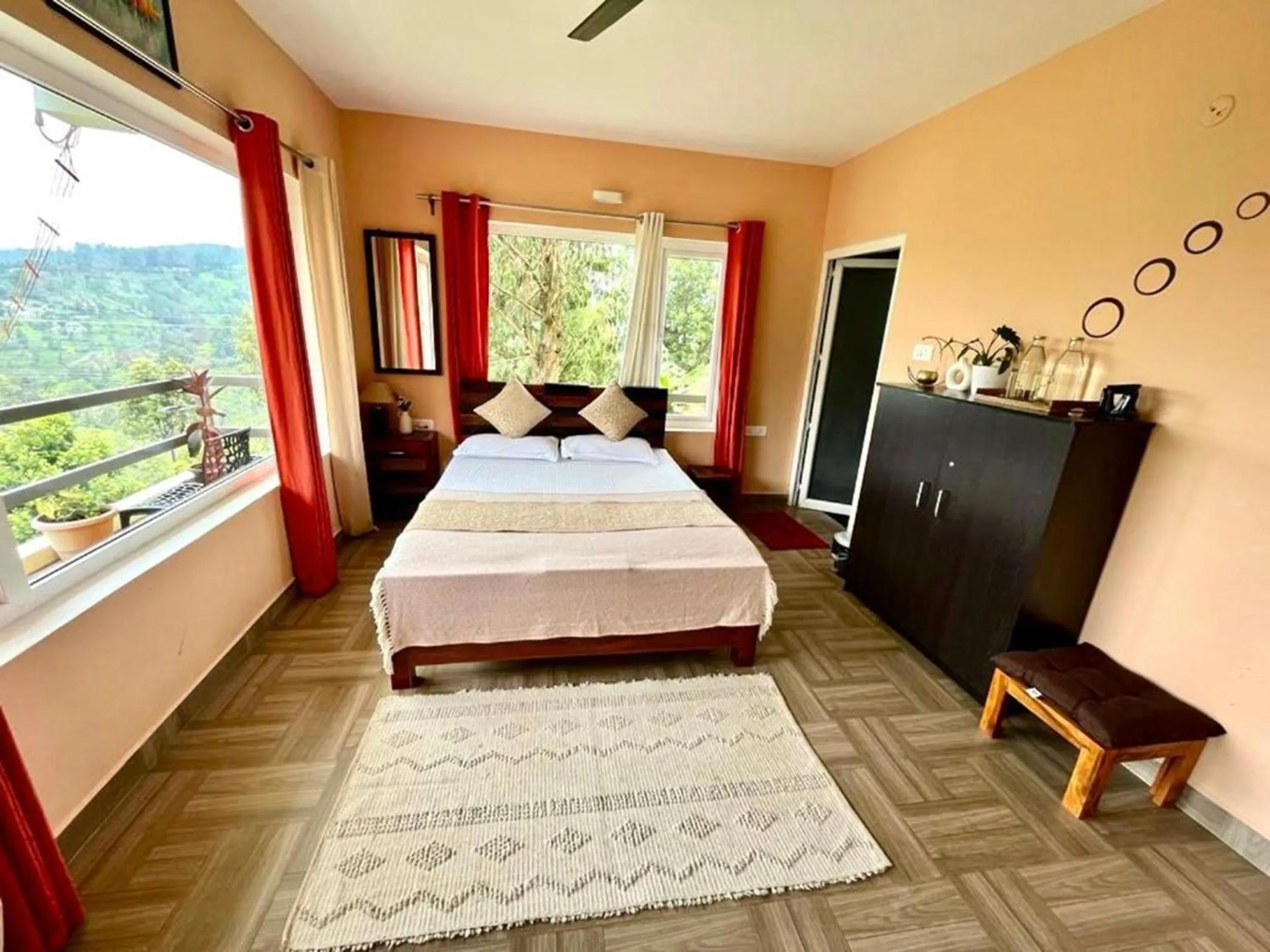 Bed in Moonlight Chillers By LexStays