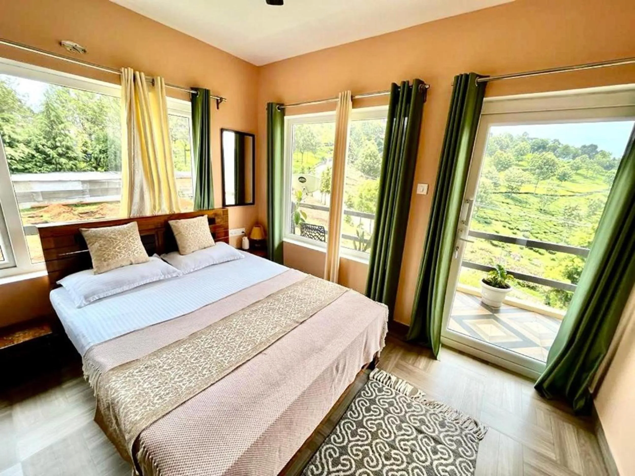 Bed in Moonlight Chillers By LexStays