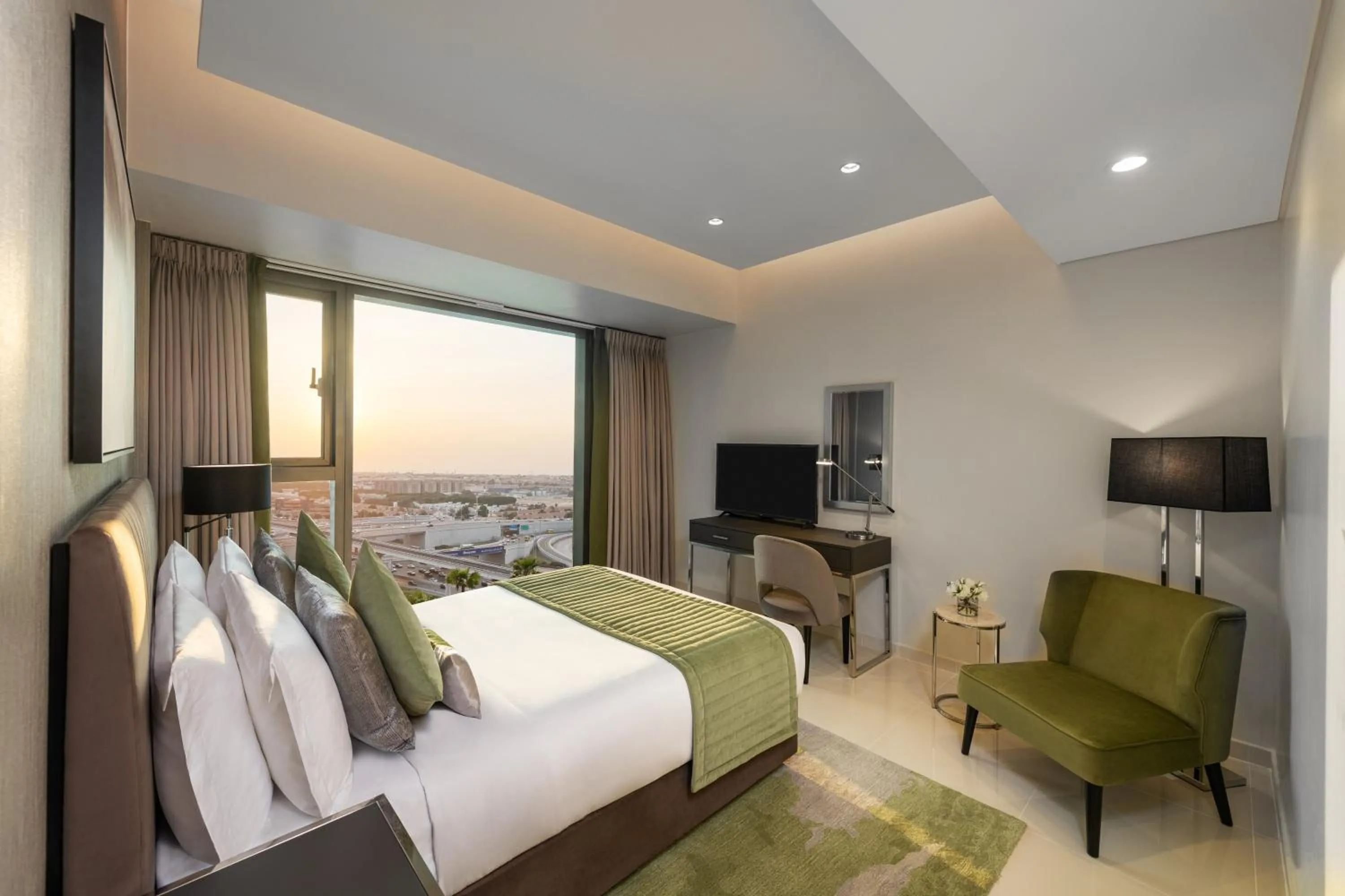 Bed in DAMAC Maison Aykon City Dubai