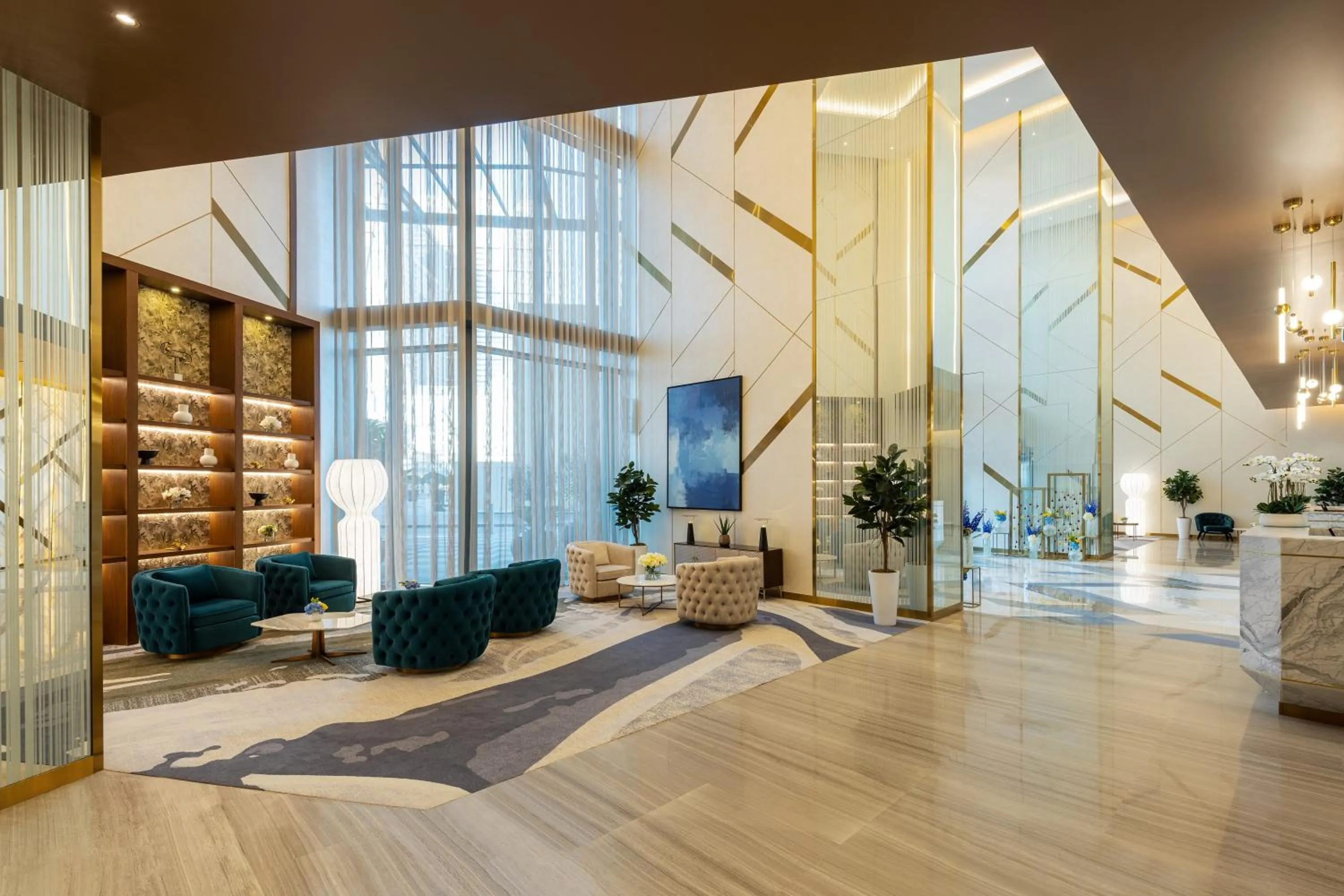 Lobby or reception in DAMAC Maison Aykon City Dubai