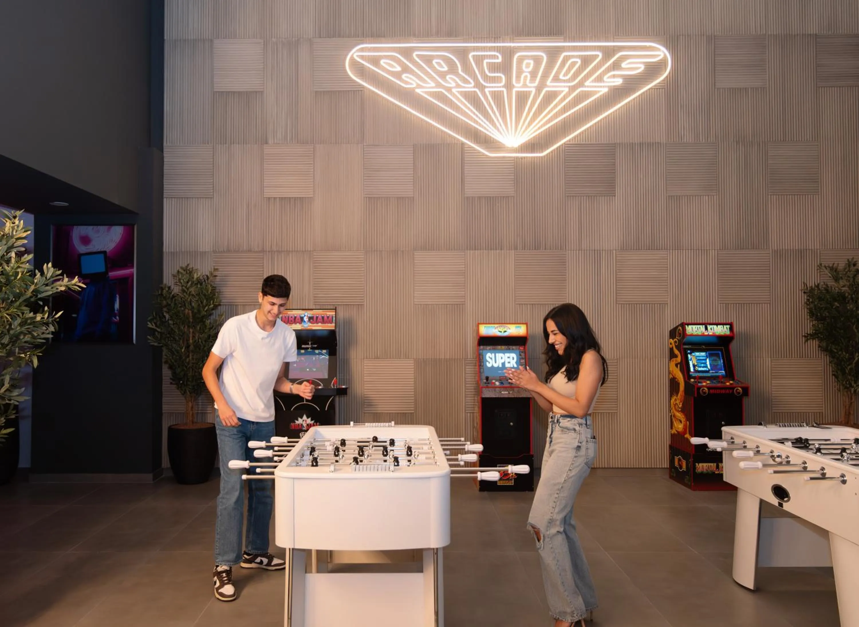 Game Room in DAMAC Maison Aykon City Dubai