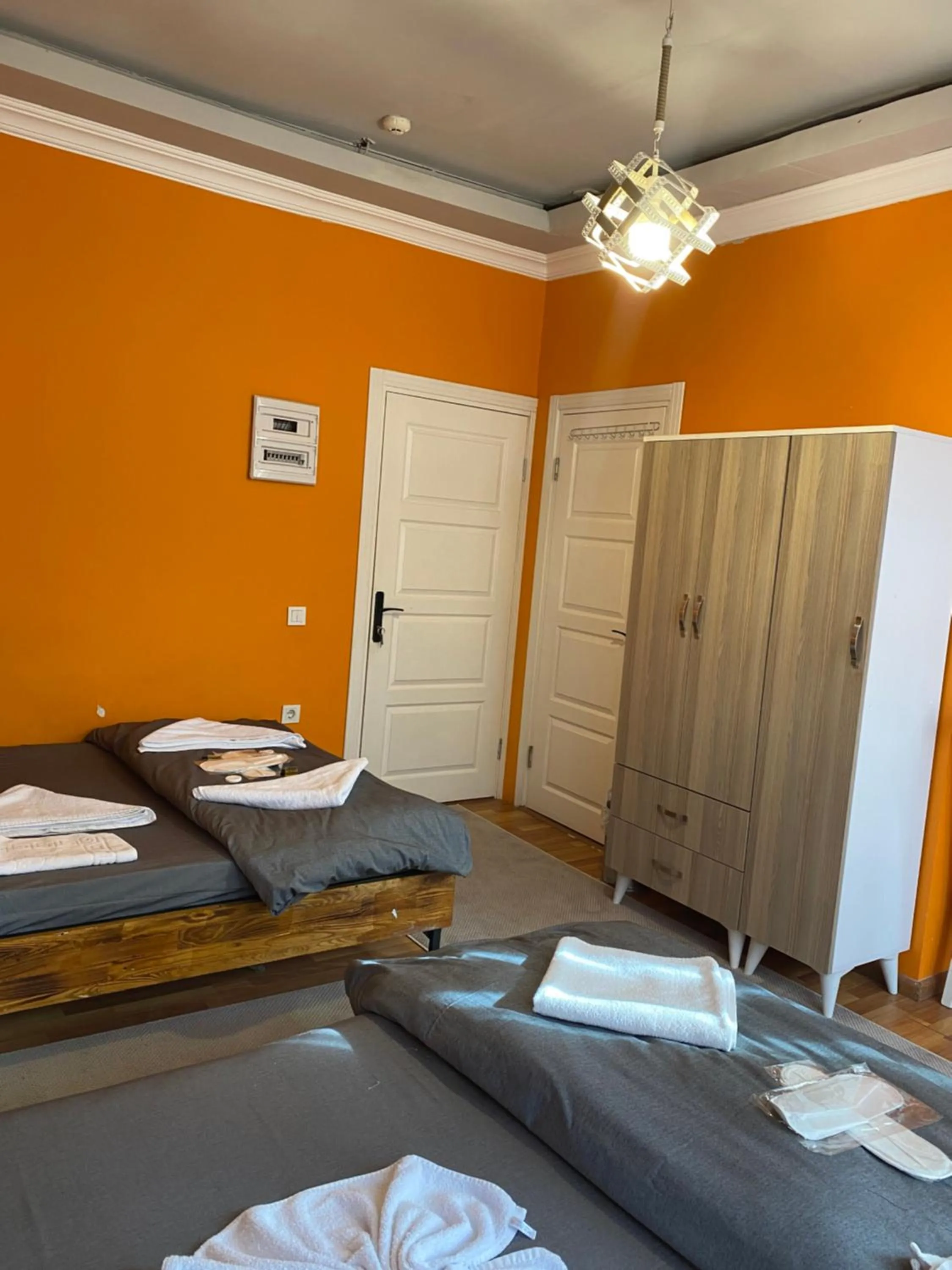 Bed in Taksim Pandora hotel