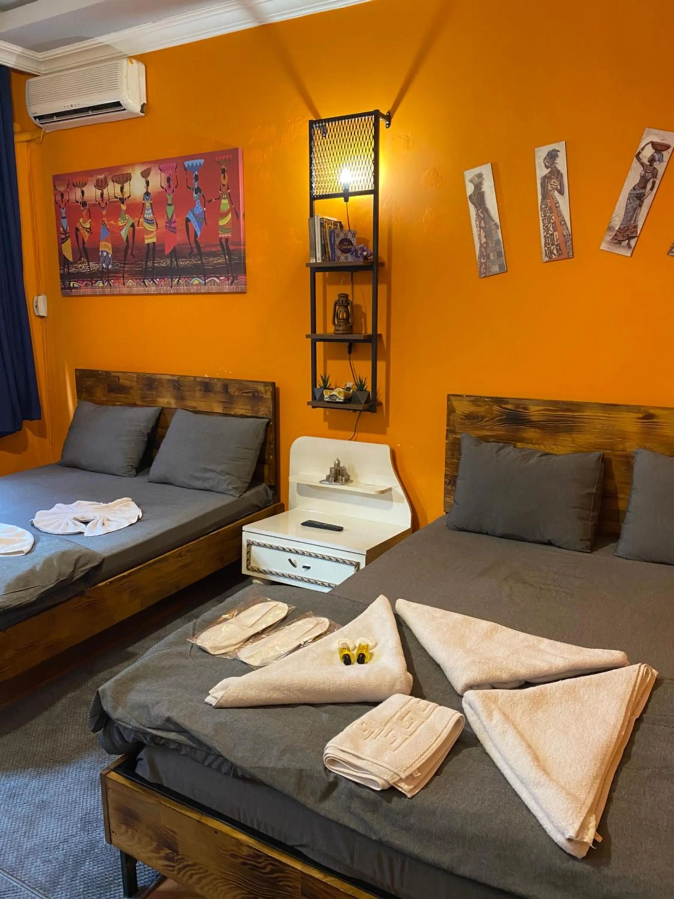 Bed in Taksim Pandora hotel