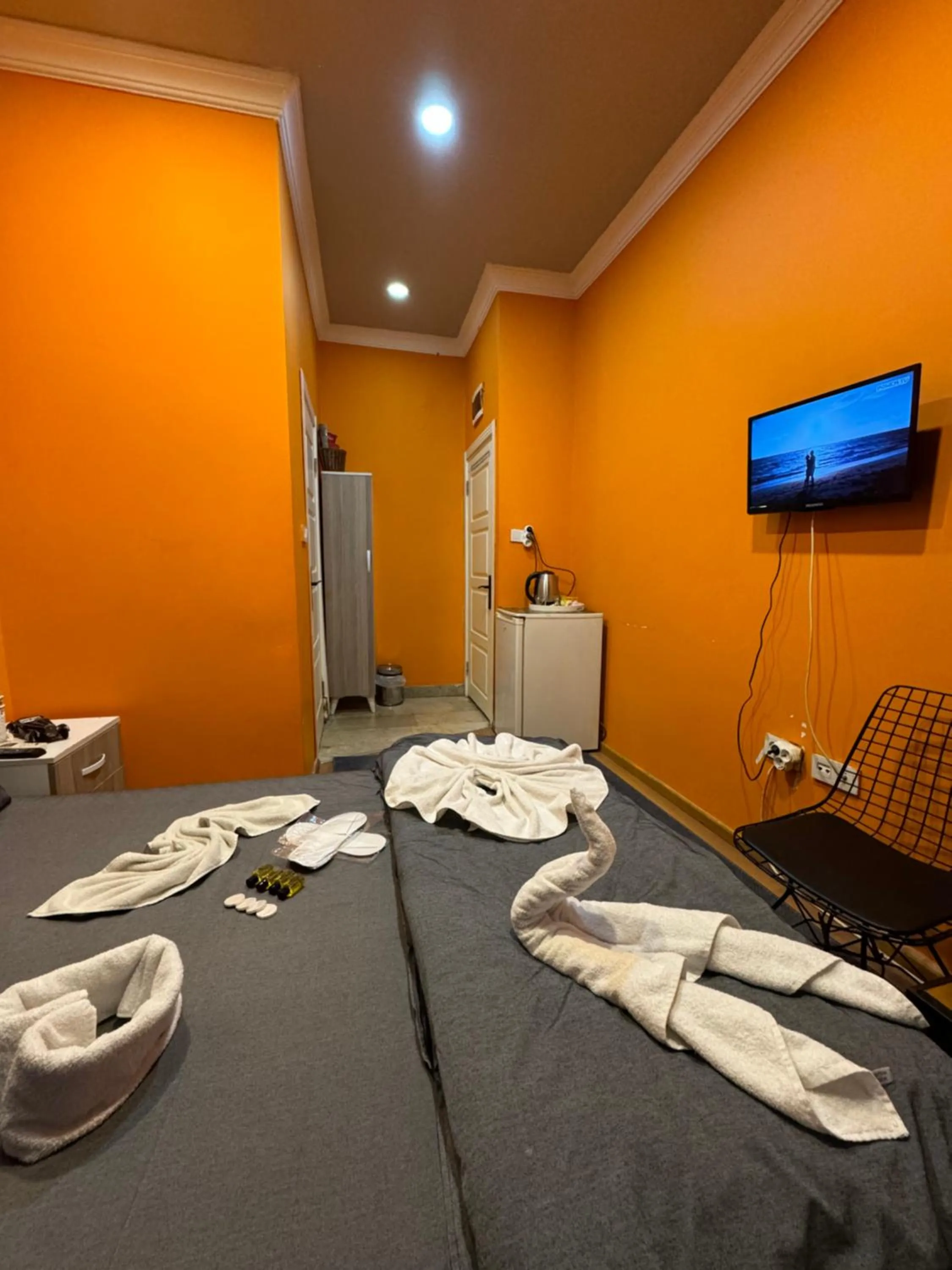 Bed in Taksim Pandora hotel