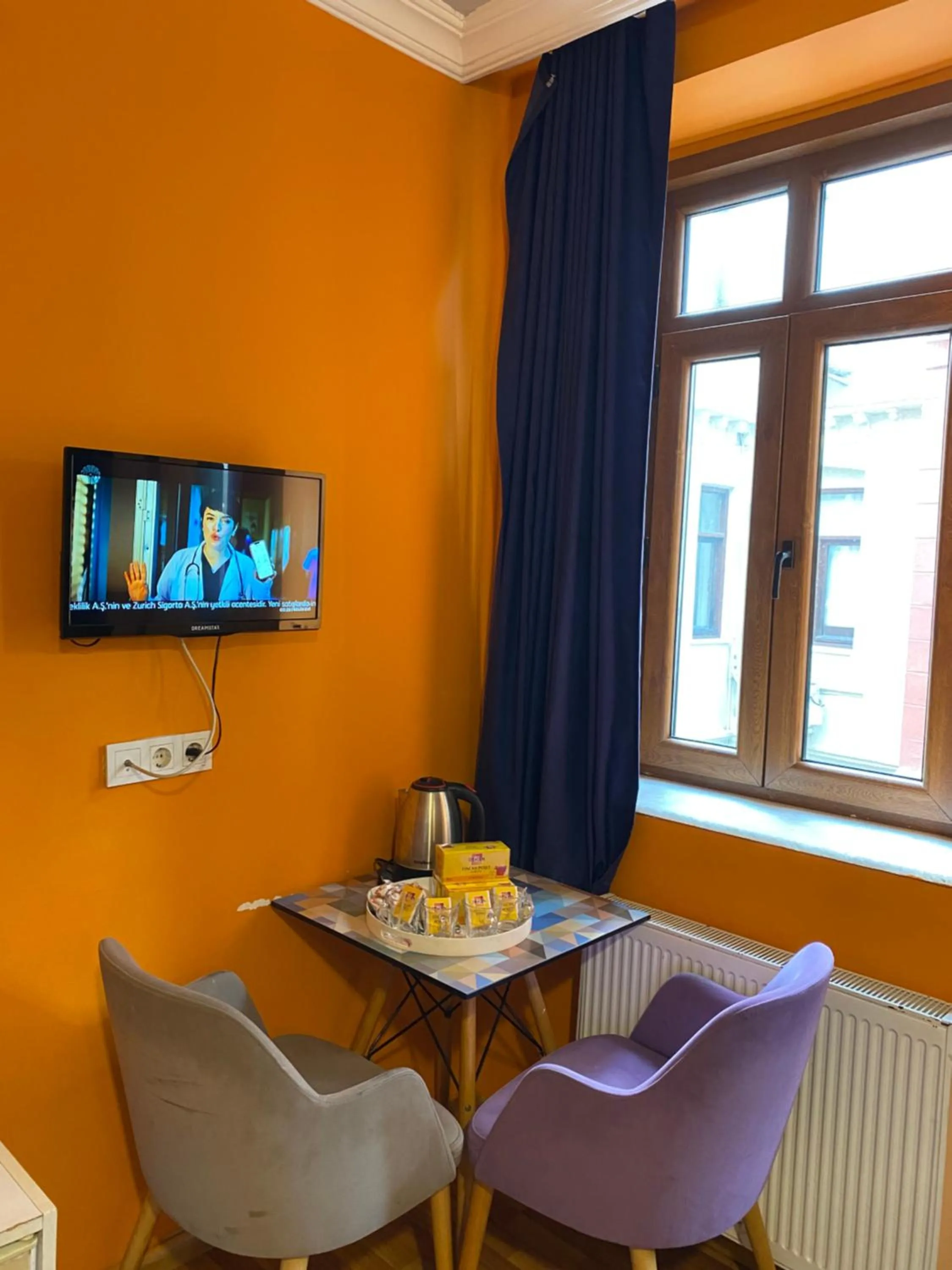 Seating area in Taksim Pandora hotel