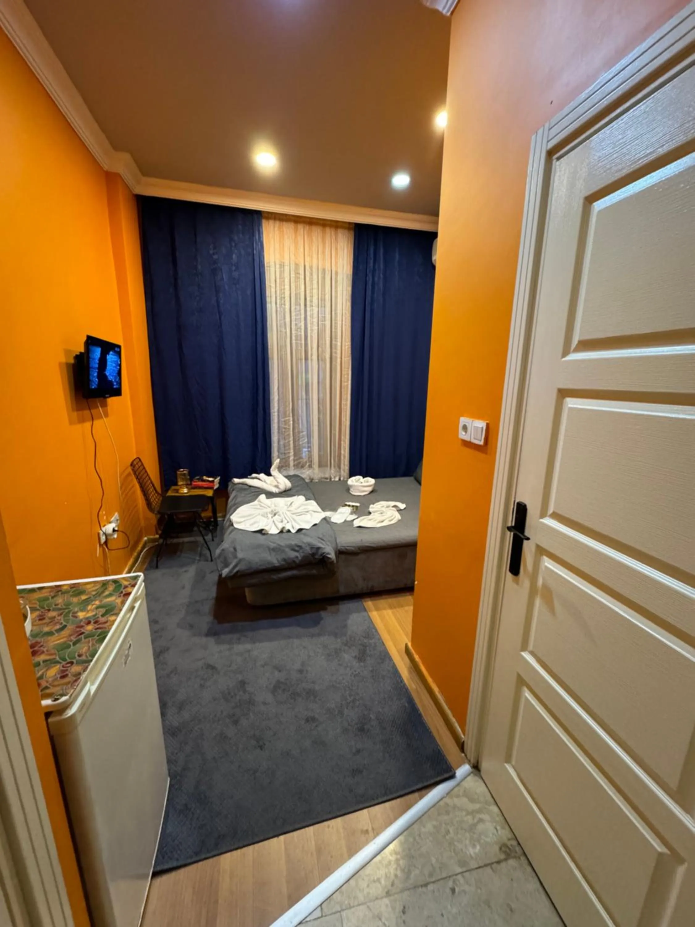 Bed in Taksim Pandora hotel