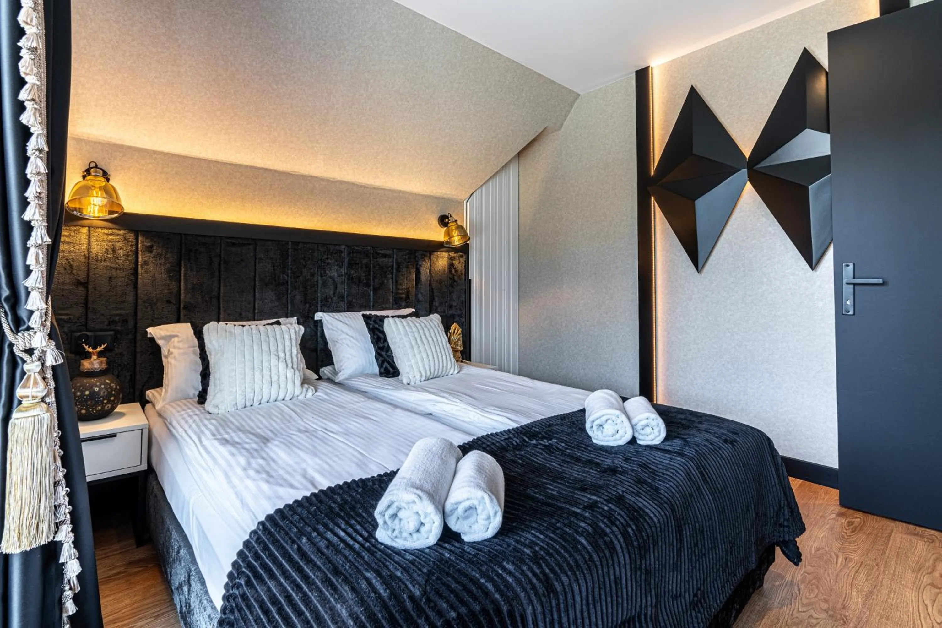 Bed in Aparthotel Zakopiański & SPA