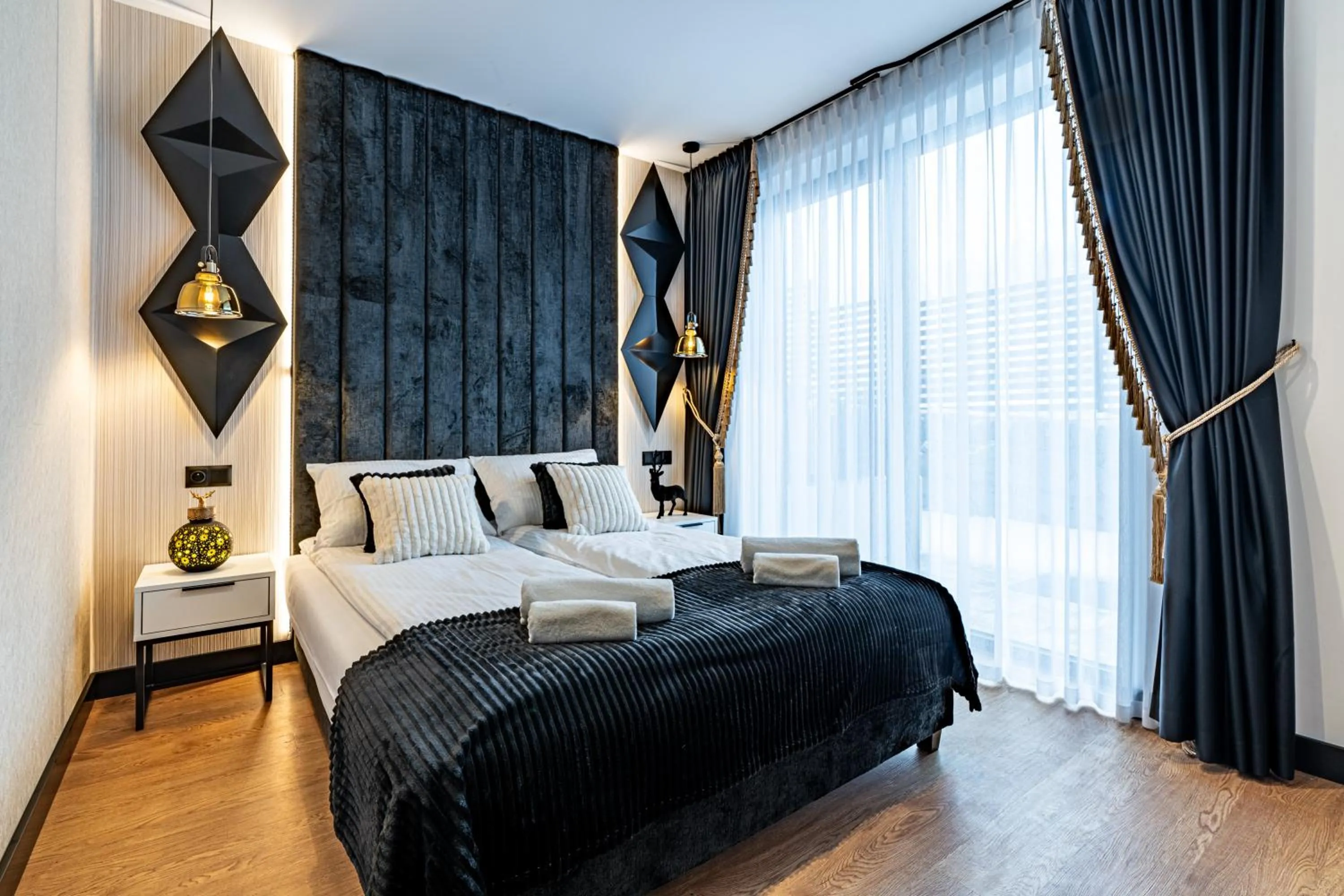 Bed in Aparthotel Zakopiański & SPA