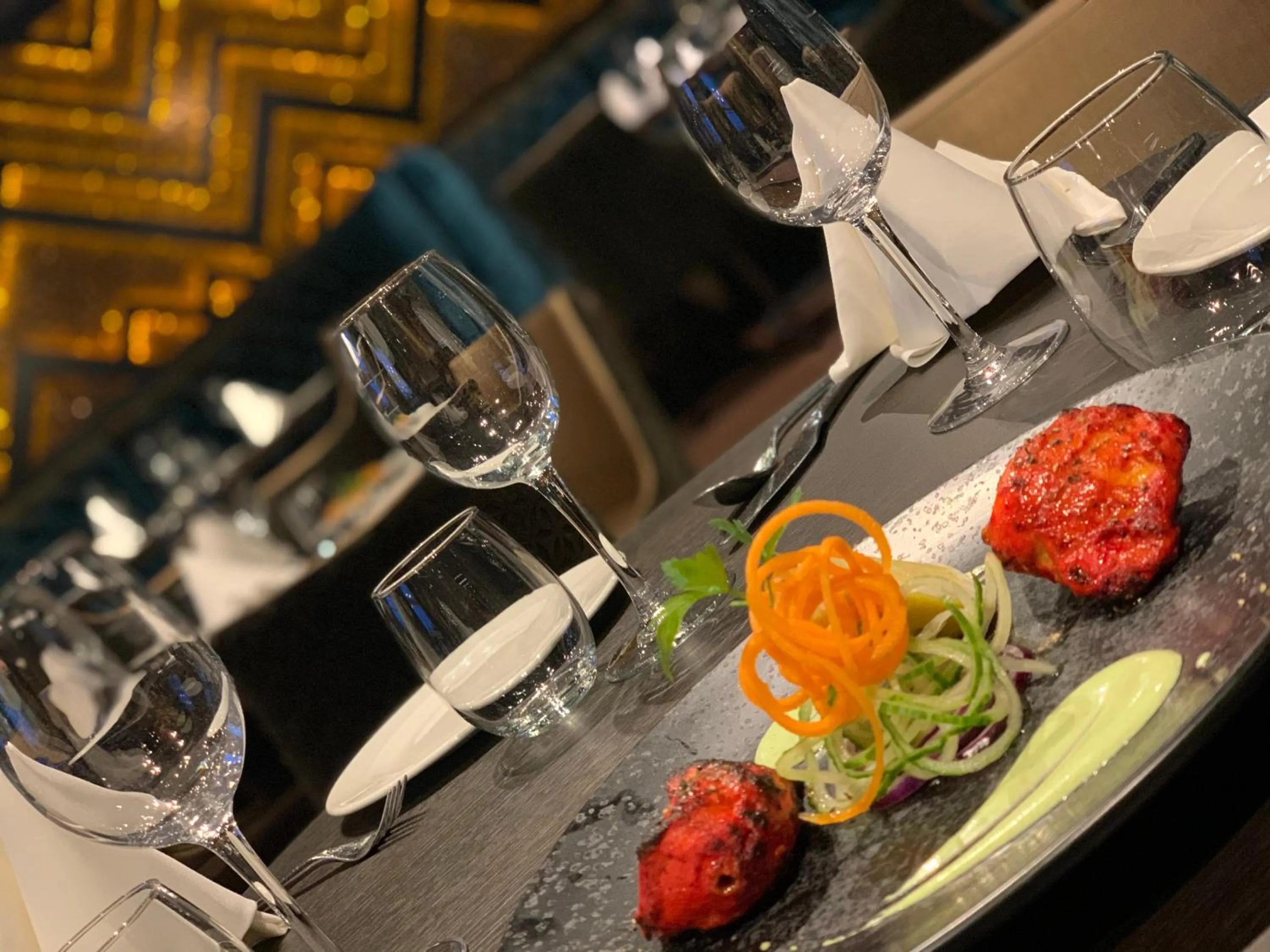 Food and drinks in The Boutique Hotel