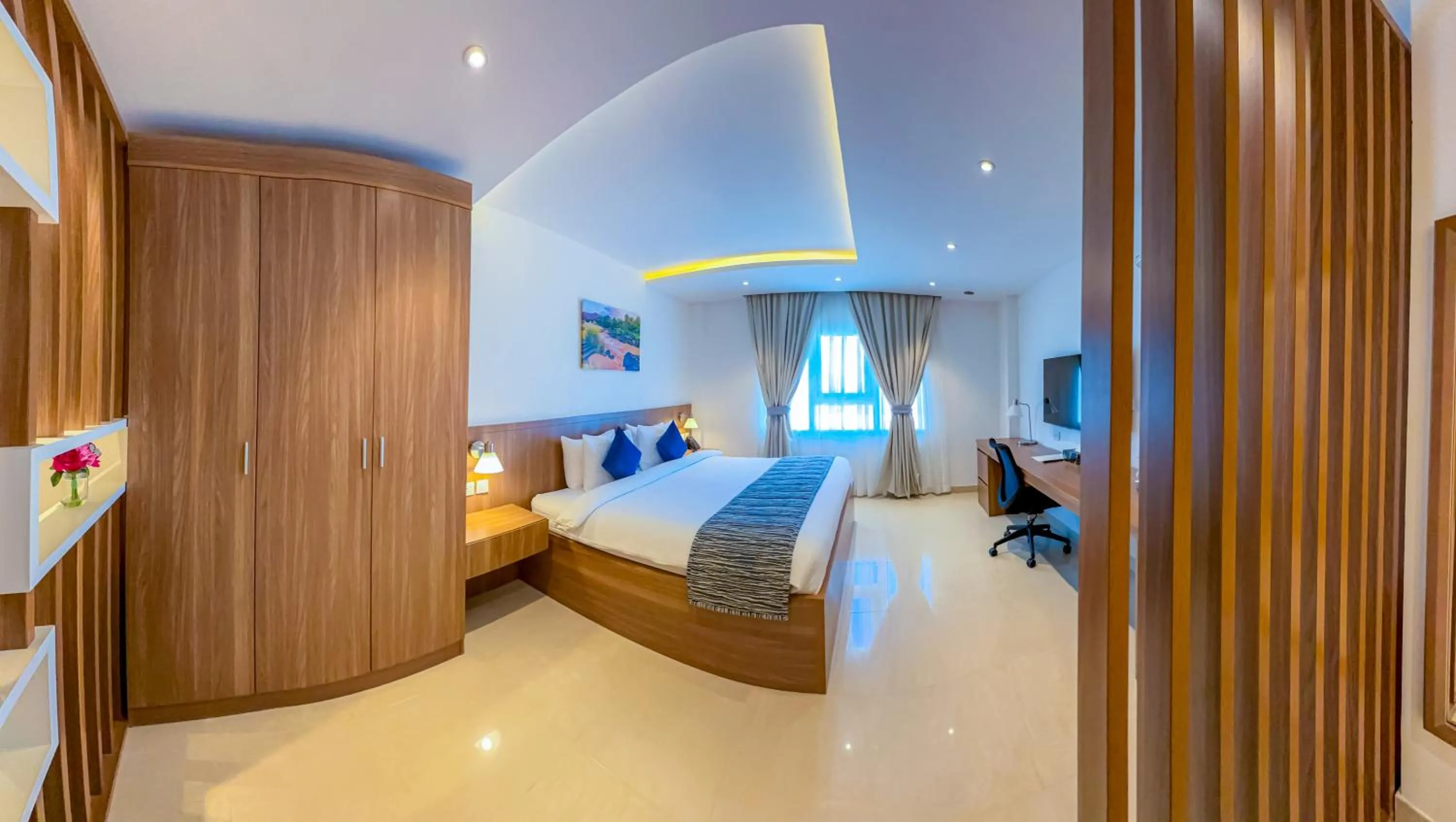 Bedroom, Bed in Duqm Express Hotel