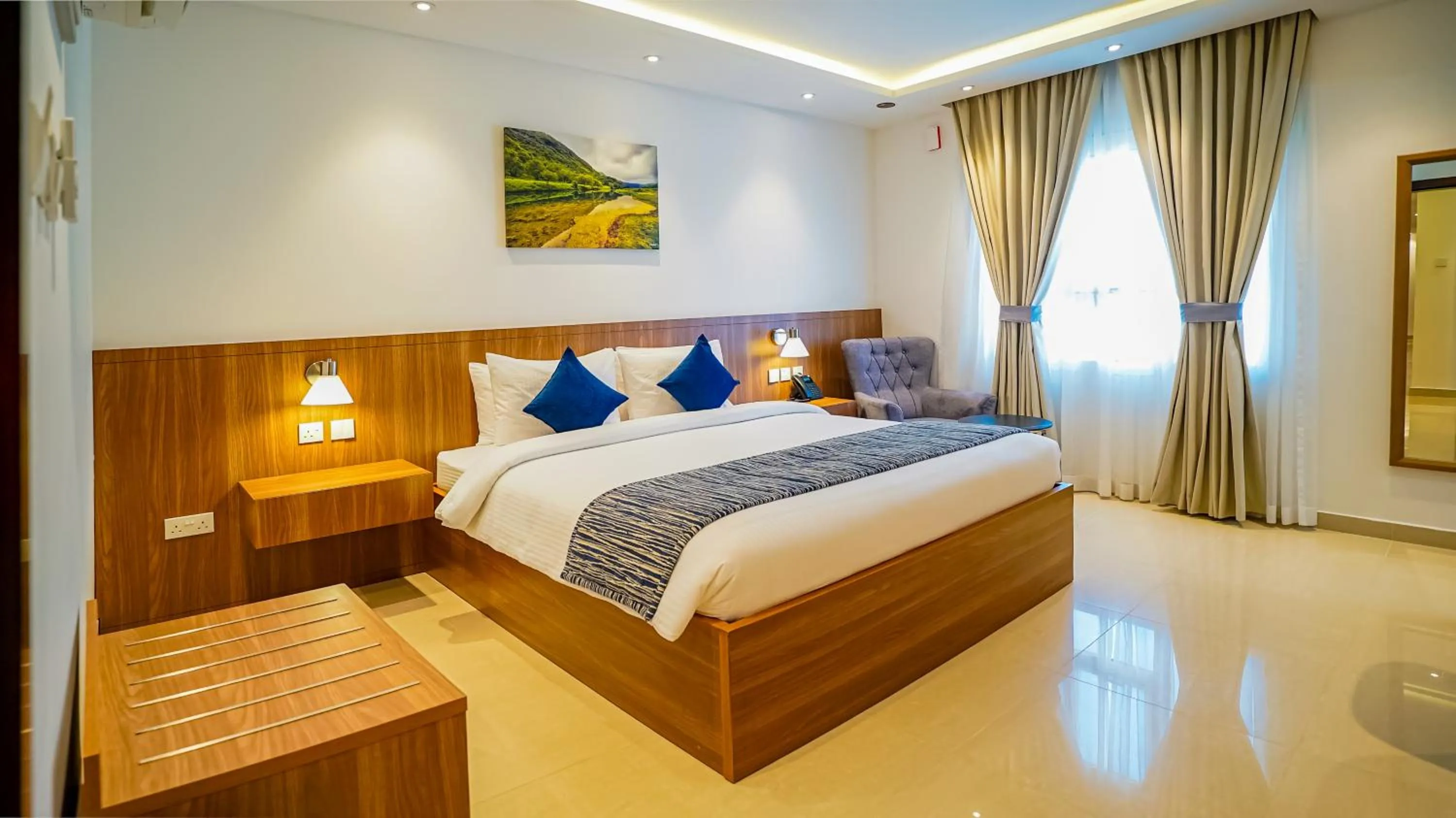 Bedroom, Bed in Duqm Express Hotel